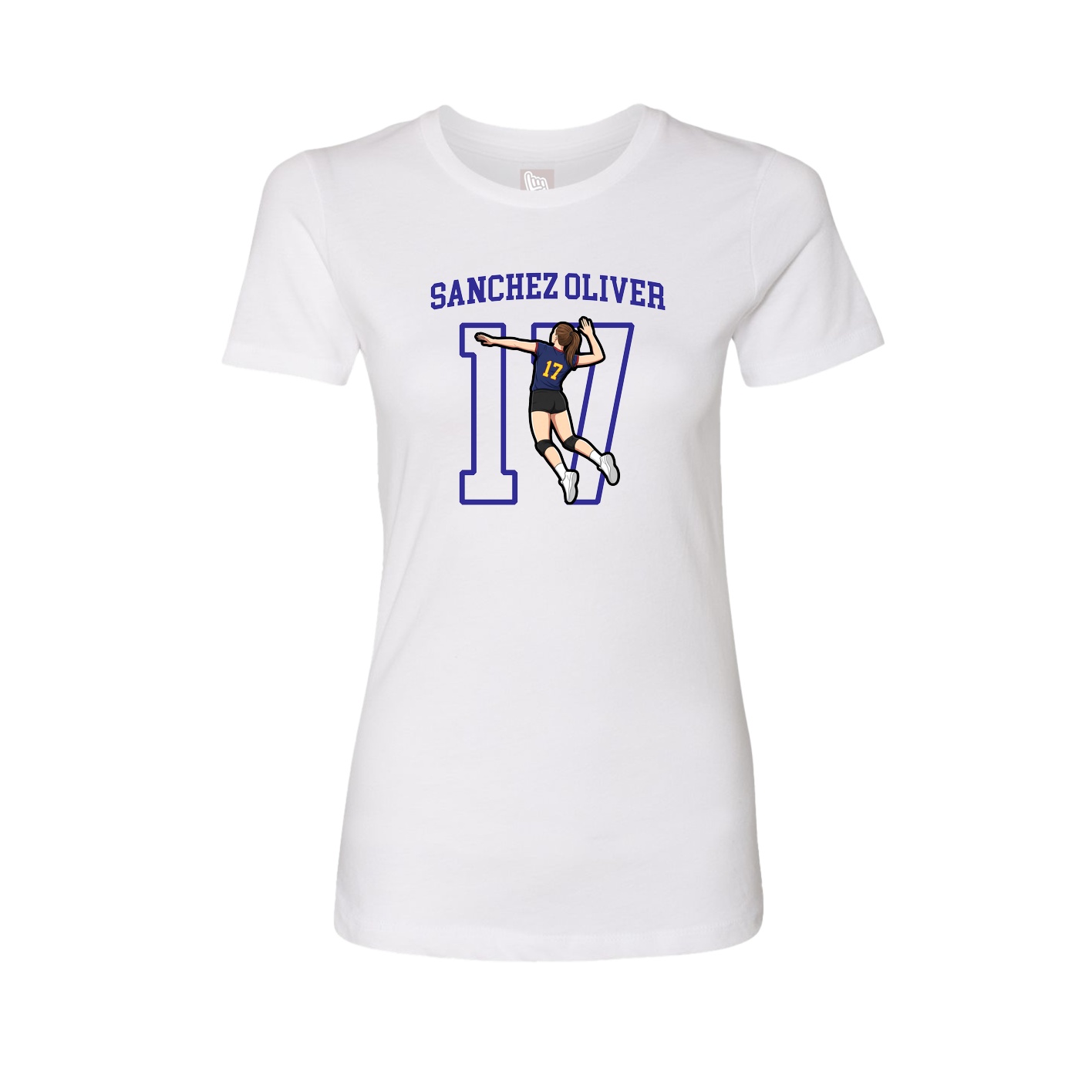 Fitted Women's Tee — Shirsey in White