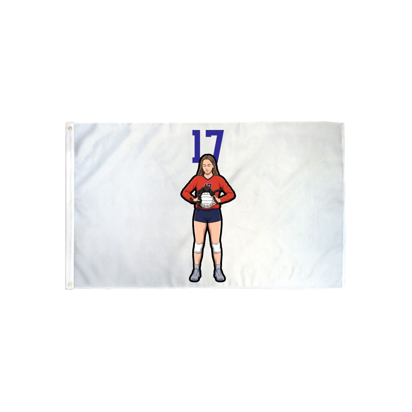 3x5 Flag — Number Top in Classic