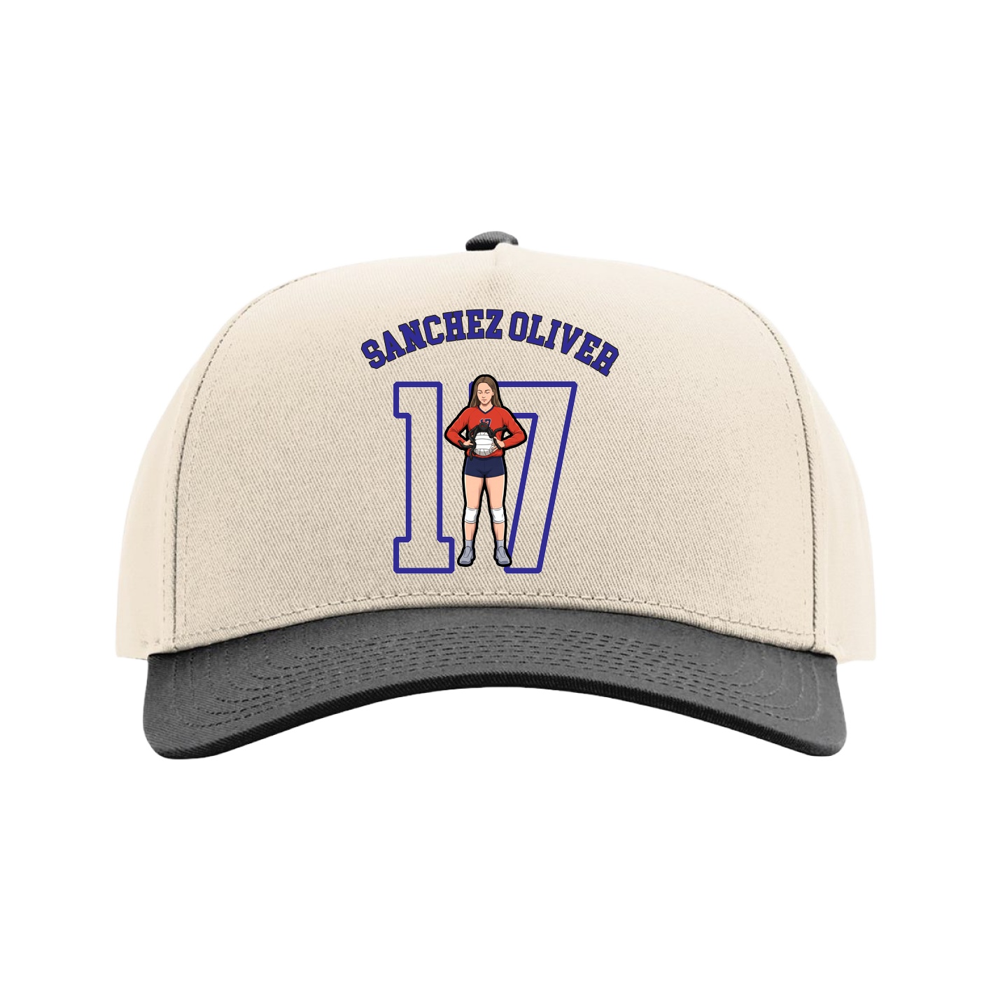 Full Fabric Five-Panel Champ Cap