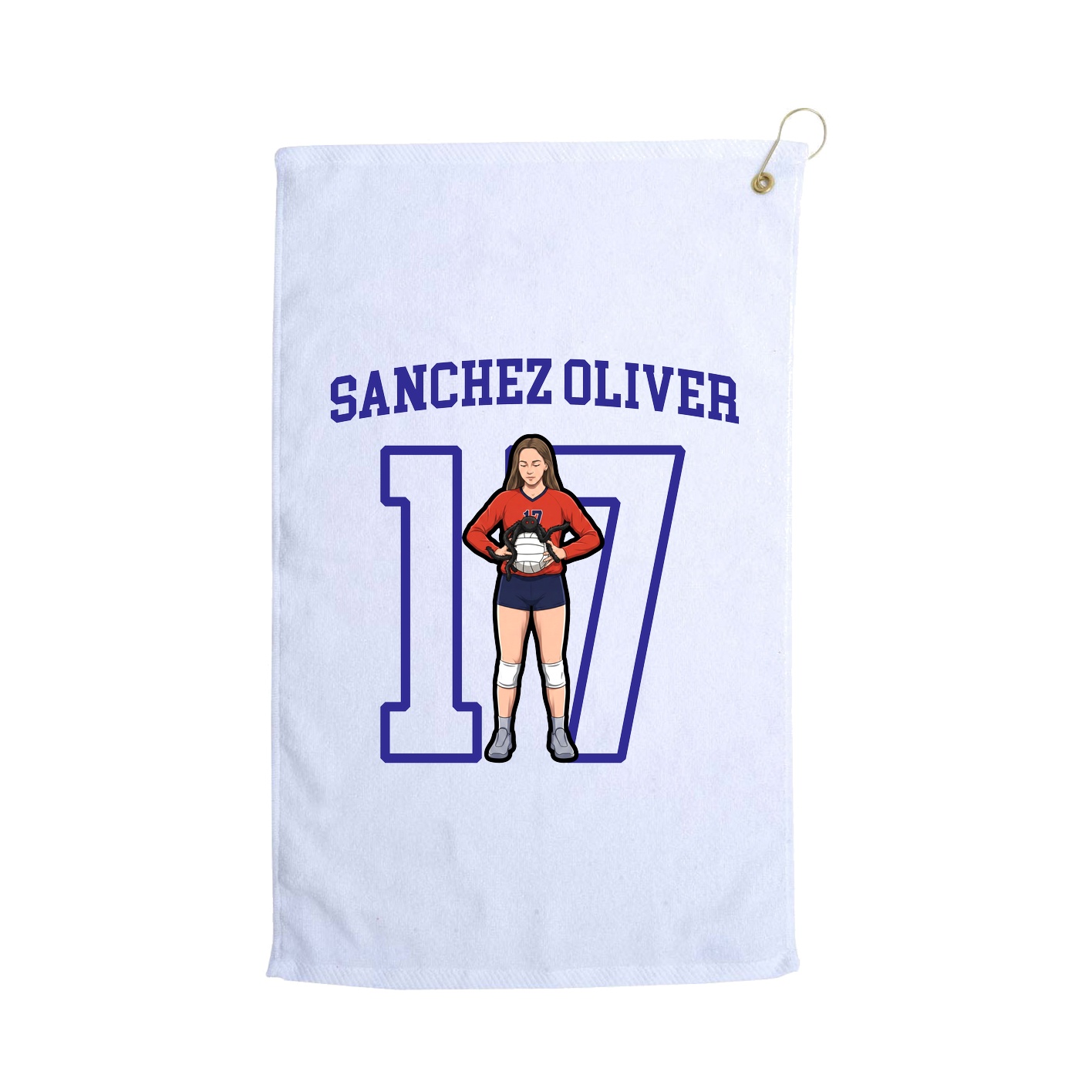Golf Towel — Shirsey in White