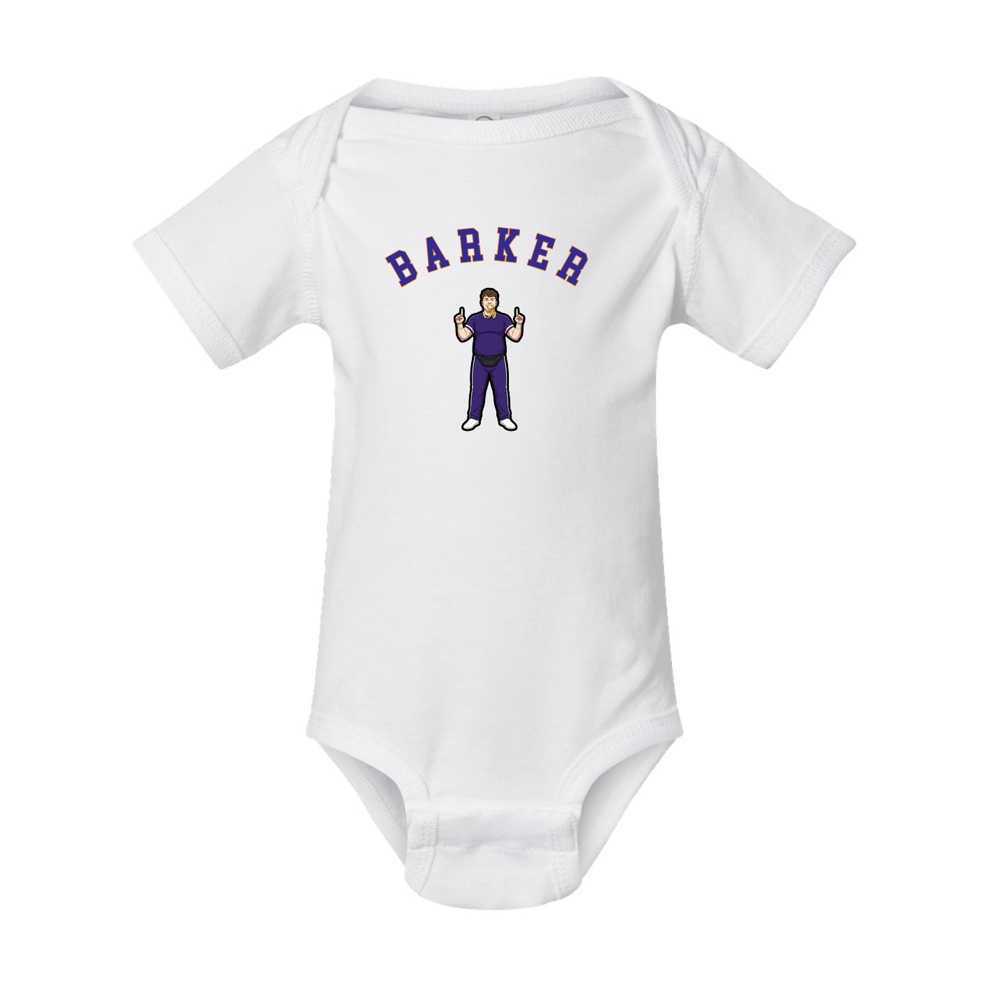 Baby Onesie — Shirsey Arch in White