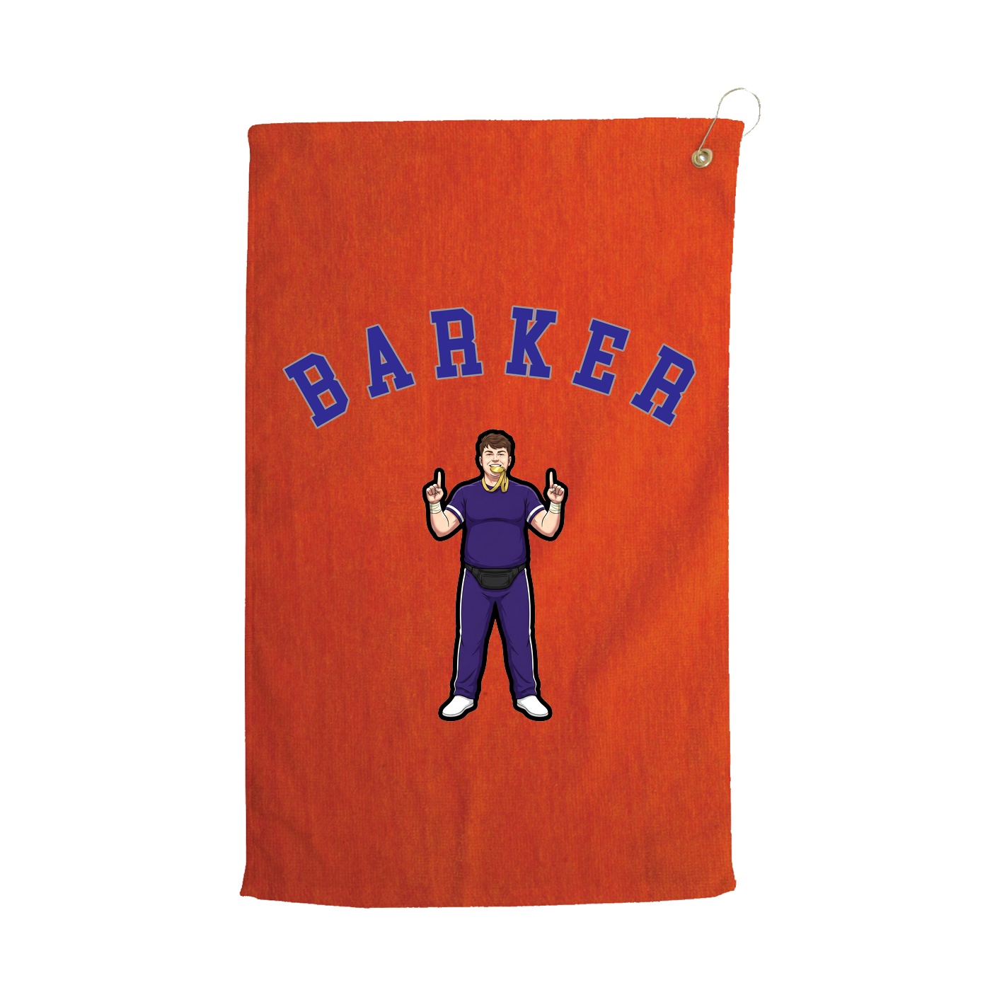 Golf Towel — Shirsey Arch in Orange