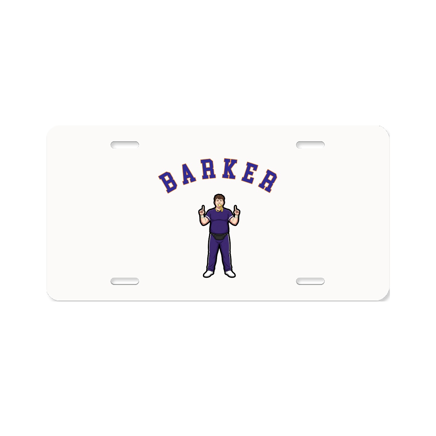 License Plate — Shirsey Arch in Classic
