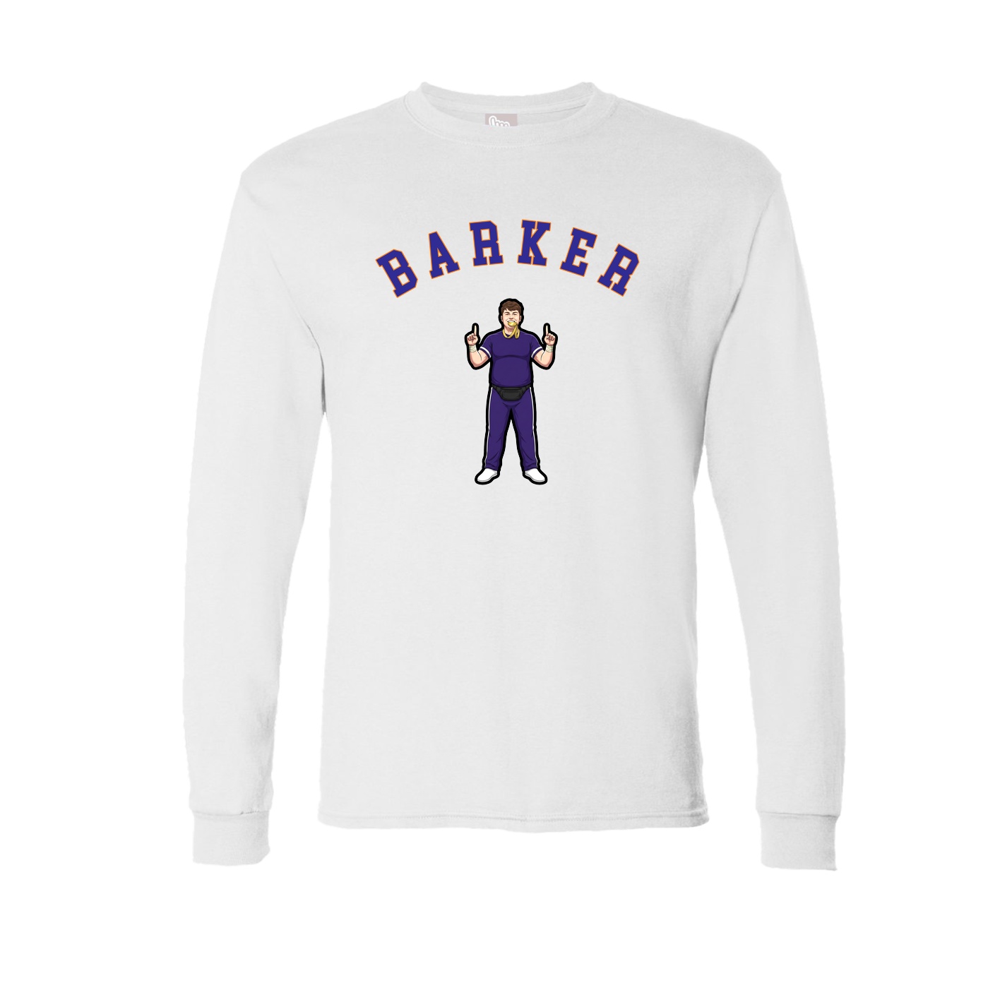 Long Sleeve Tee — Shirsey Arch in White