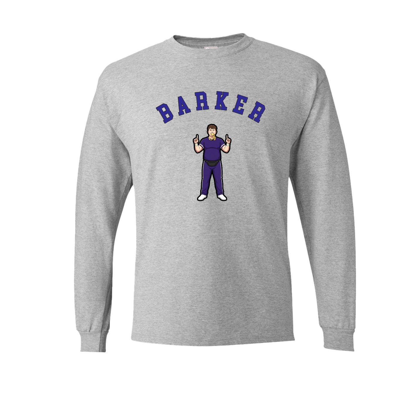 Long Sleeve Tee — Shirsey Arch in Grey