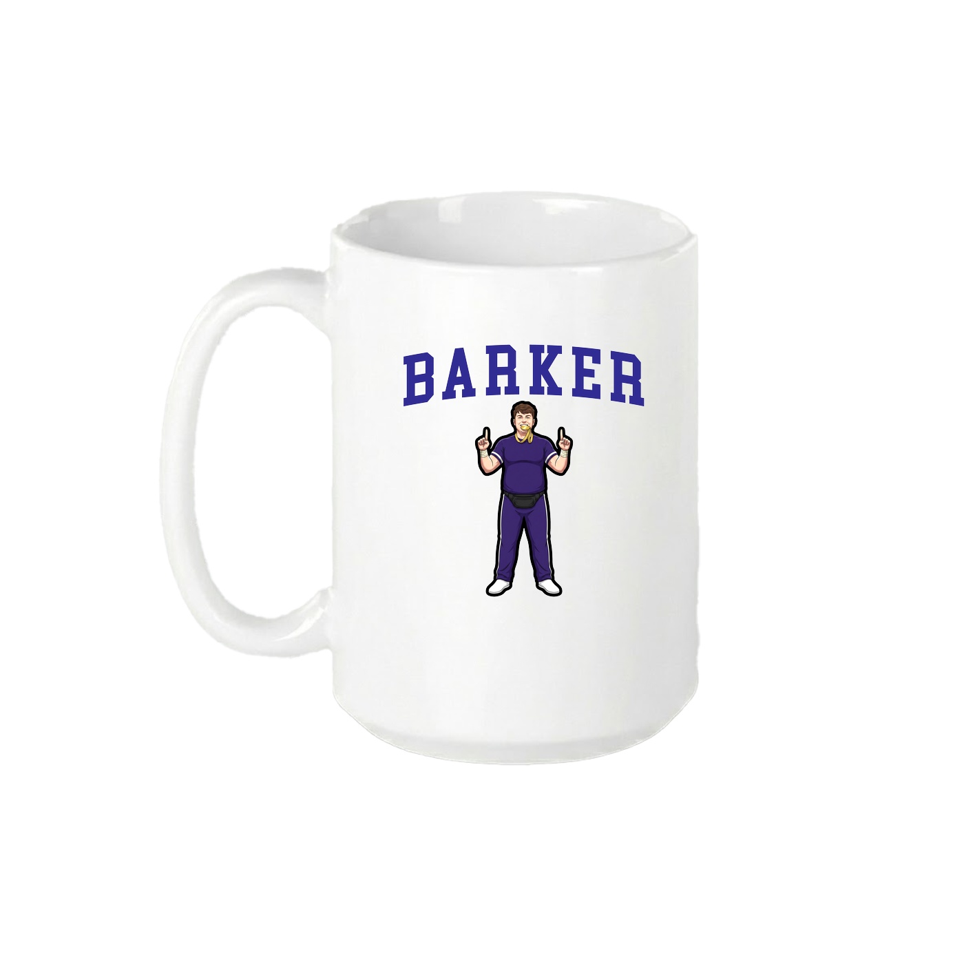 15oz Coffee Mug — Shirsey in White