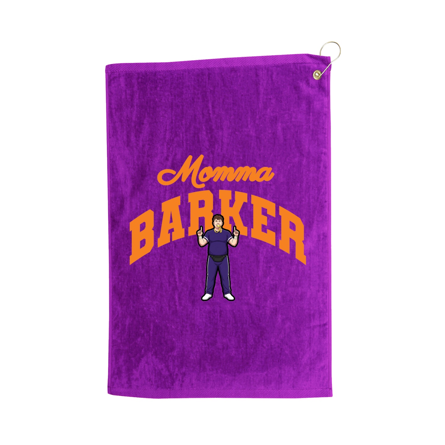 Golf Towel — Mothers Day Arch in Purple