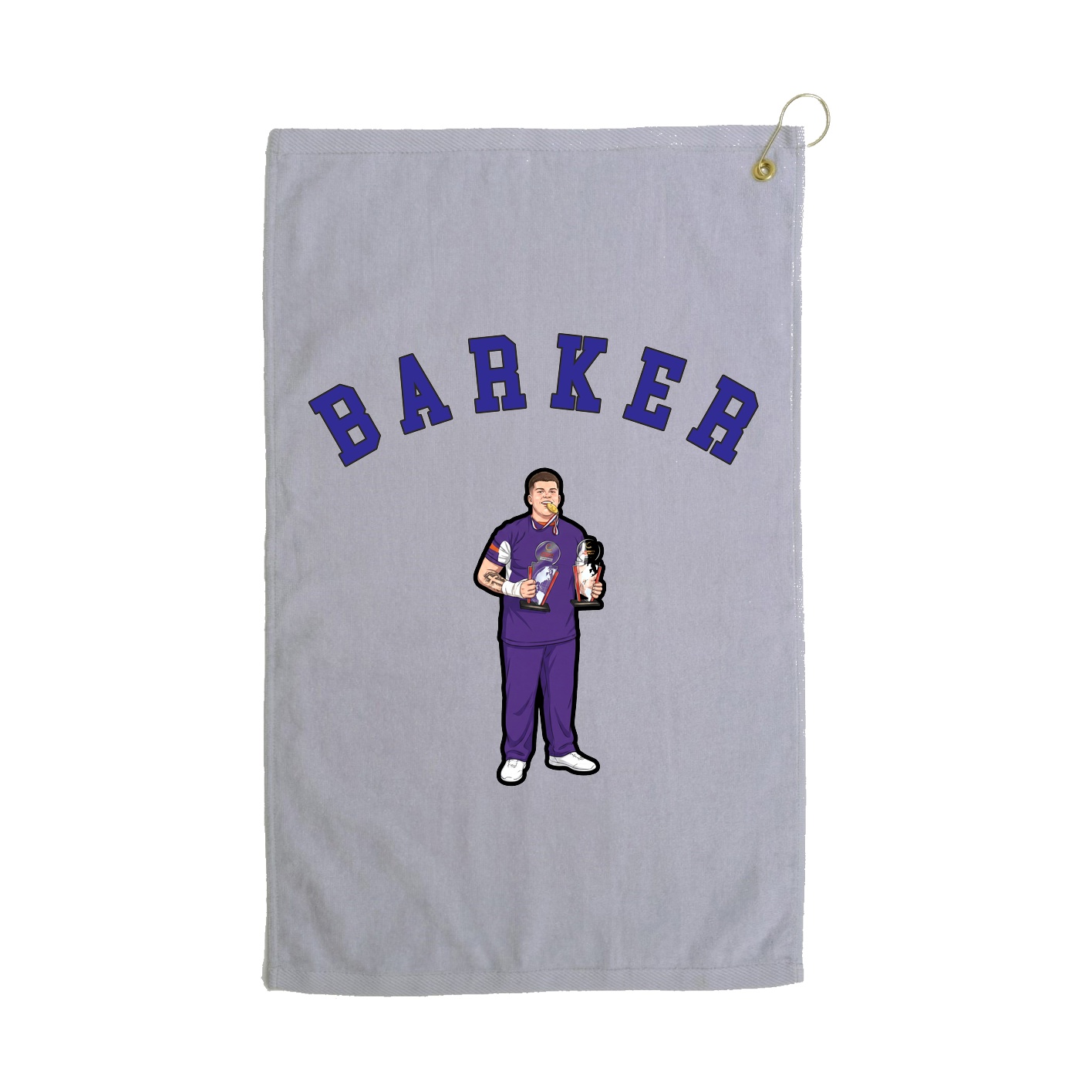 Golf Towel — Shirsey Arch in Grey
