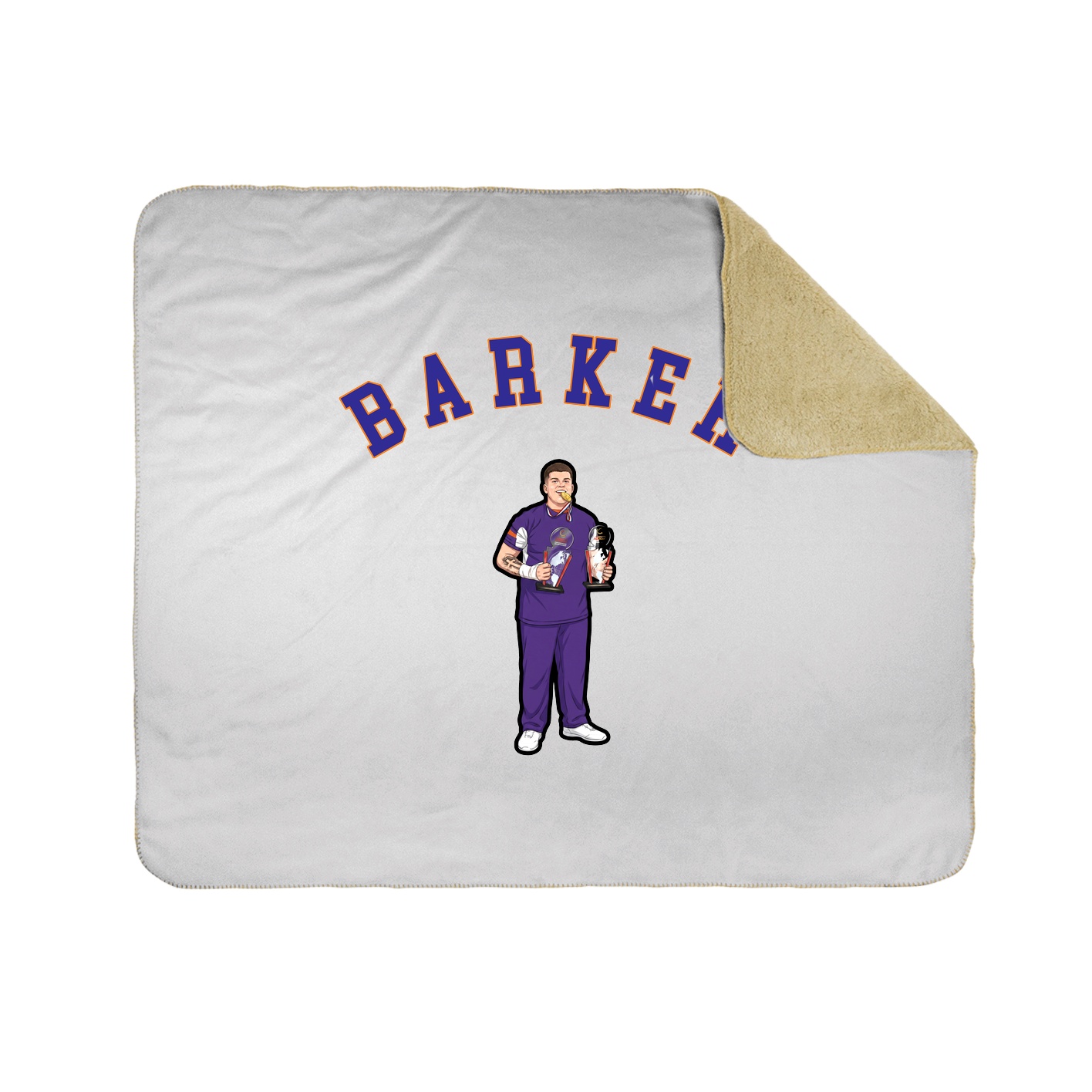 Throw Blanket — Shirsey Arch in White