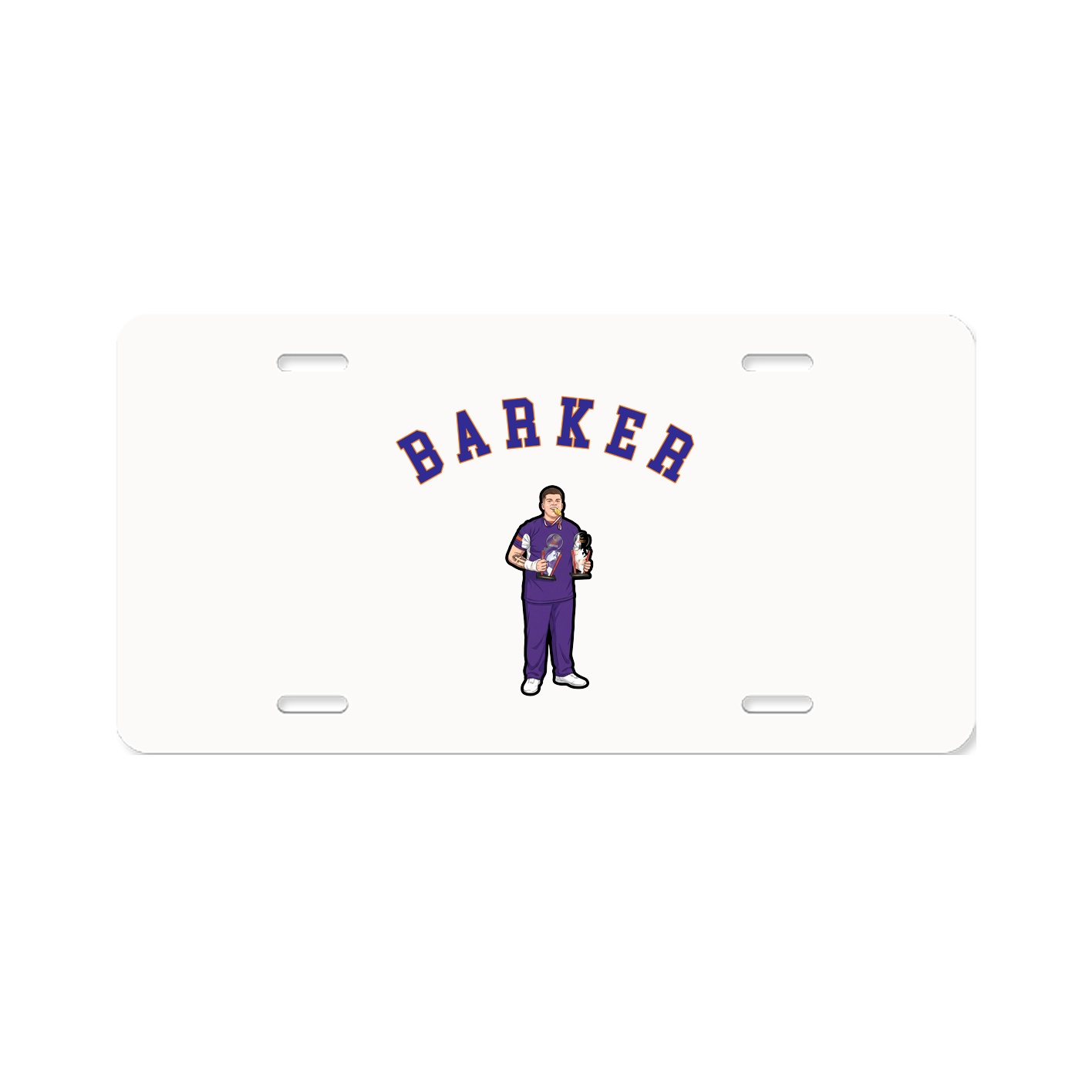 License Plate — Shirsey Arch in Classic