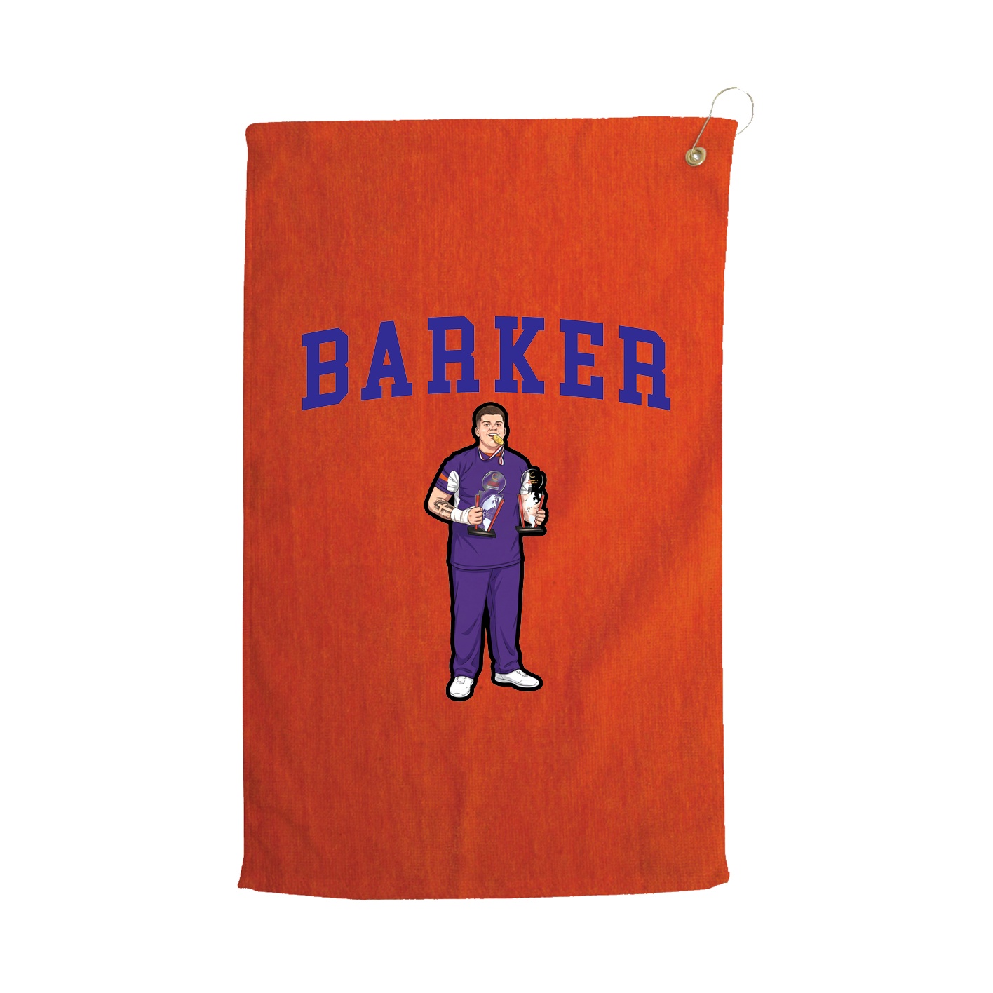 Golf Towel — Shirsey in Orange