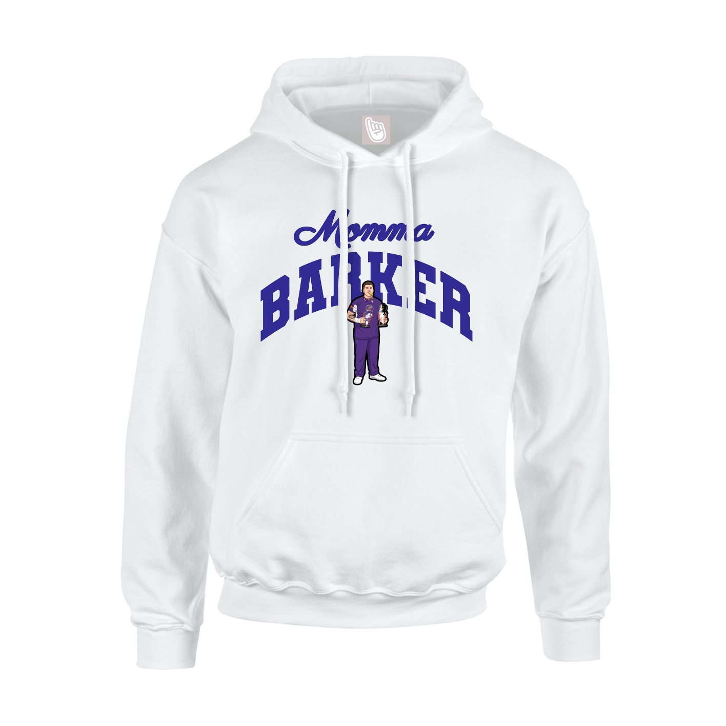 Hoodie — Mothers Day Arch in White