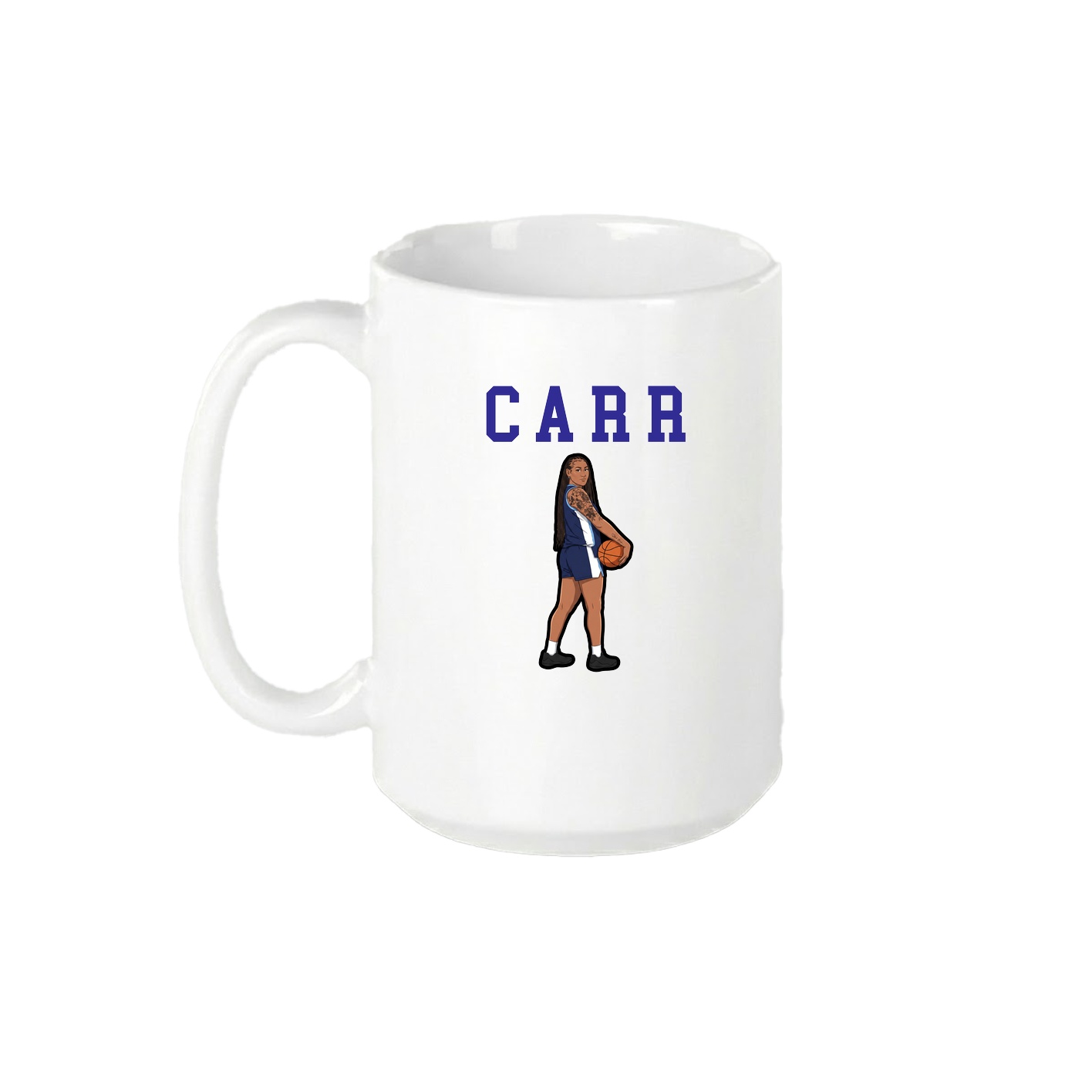 15oz Coffee Mug — Shirsey in White