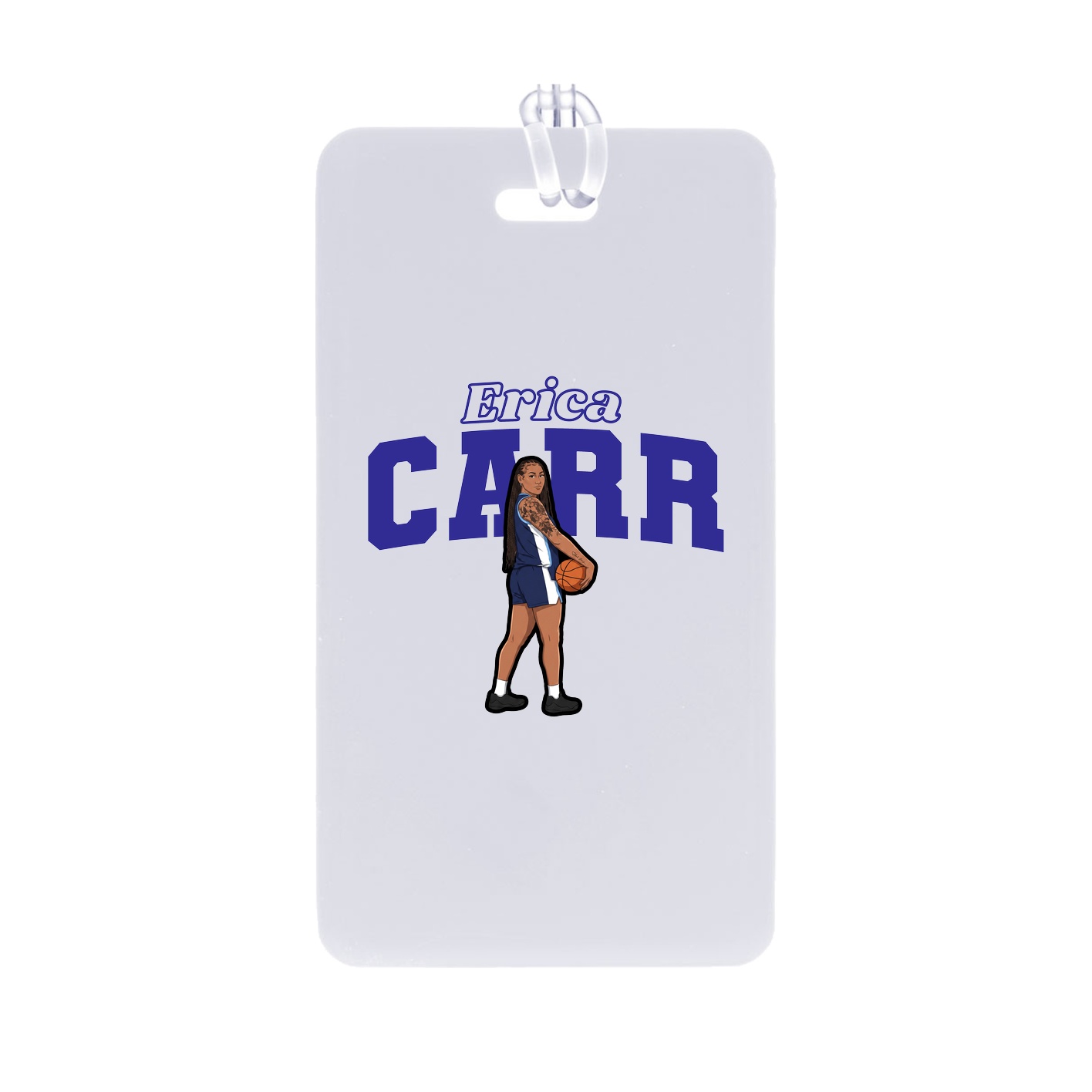Bag Tag — Name Arch in Classic