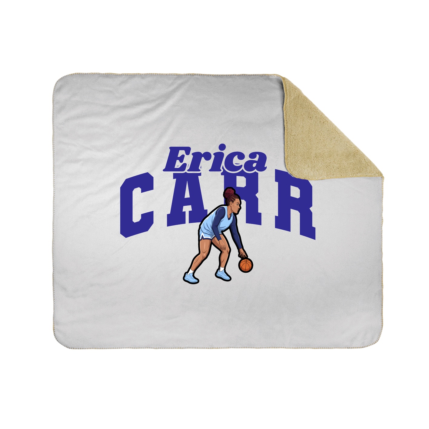 Throw Blanket — Signature Arch in White
