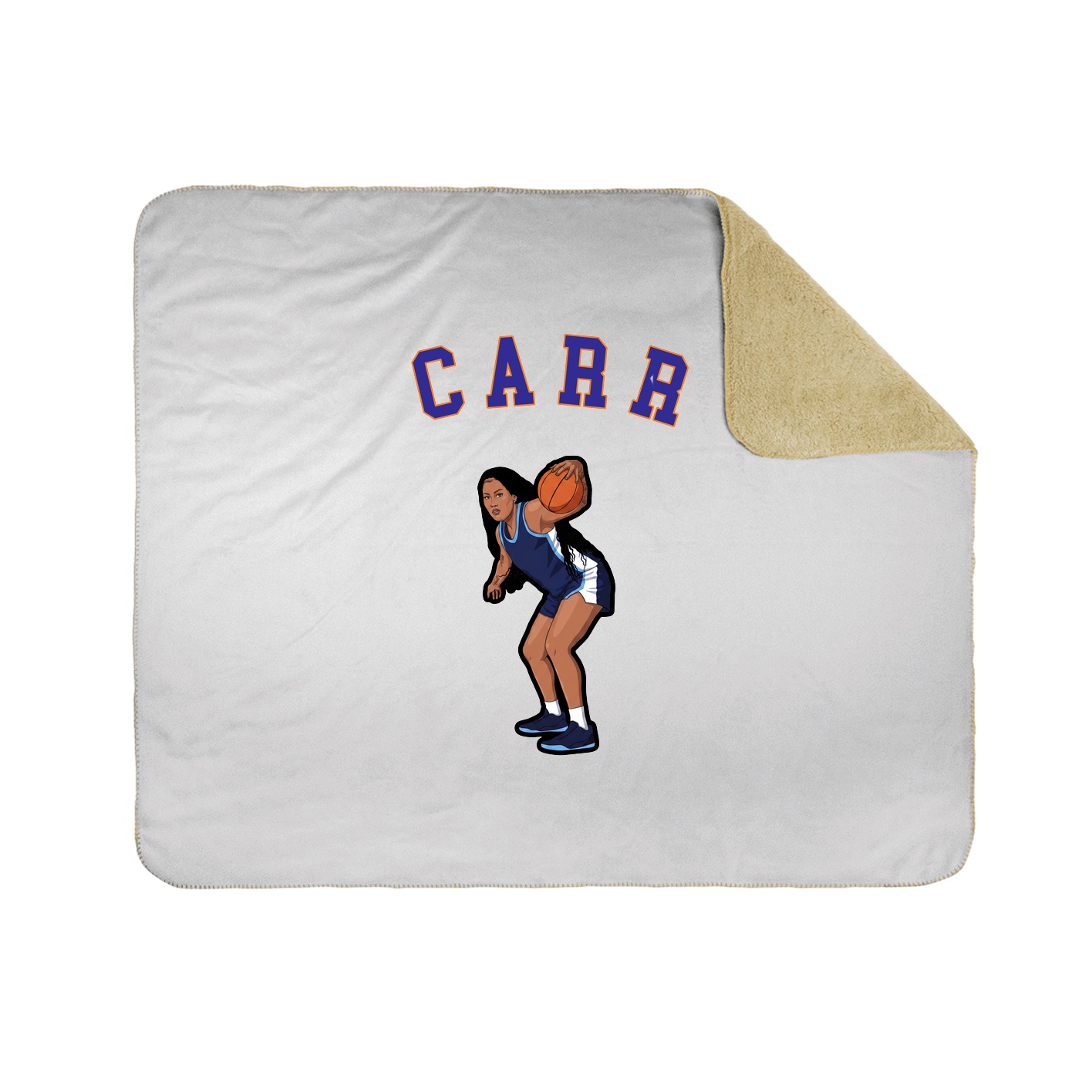 Throw Blanket — Shirsey Arch in White