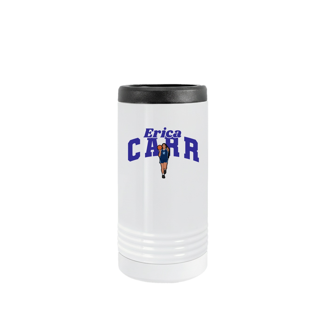 Slim Beverage Holder — Signature Arch in White