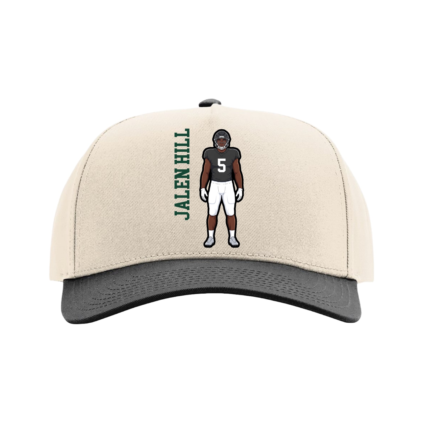 Full Fabric Five-Panel Champ Cap