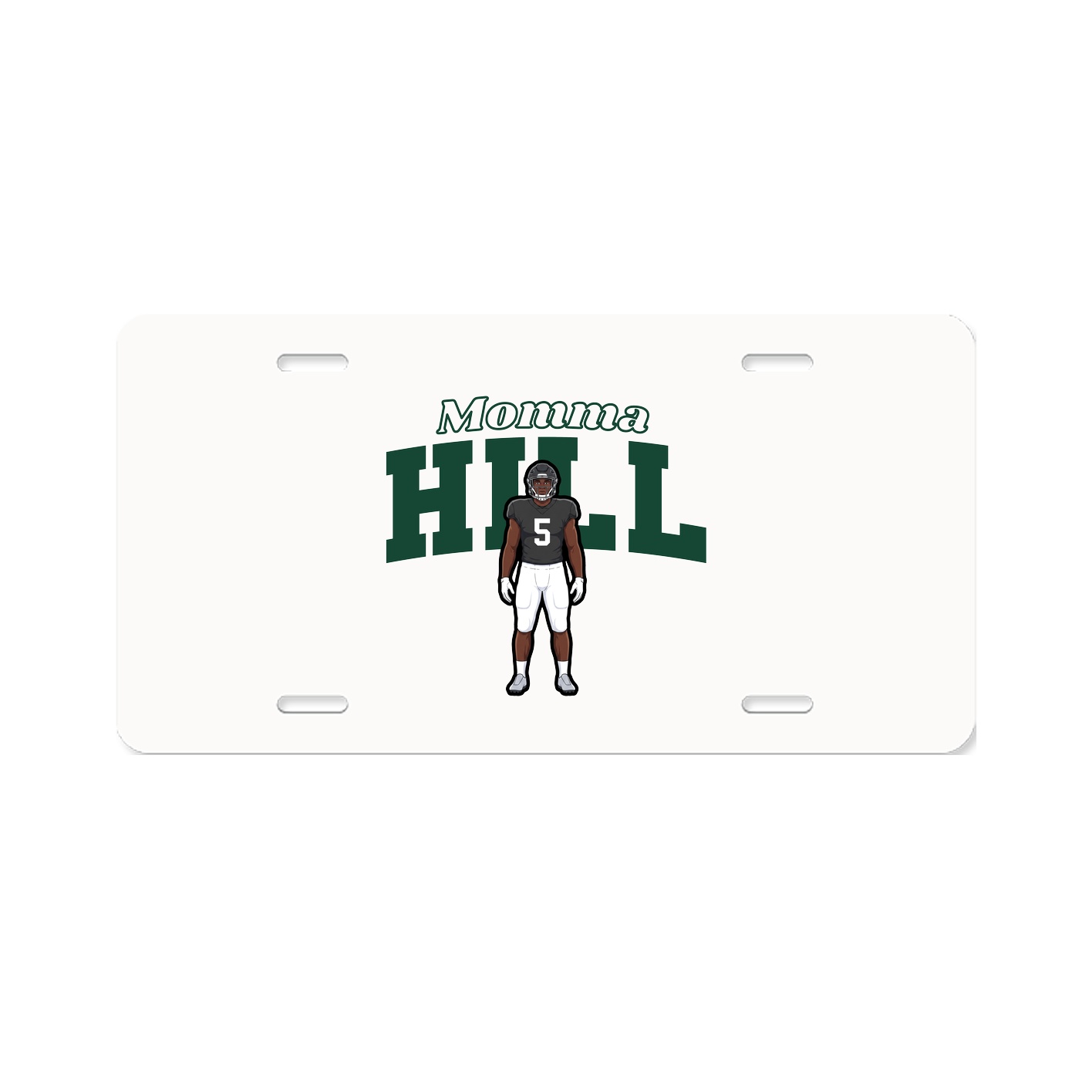 License Plate — Mothers Day Block in Classic