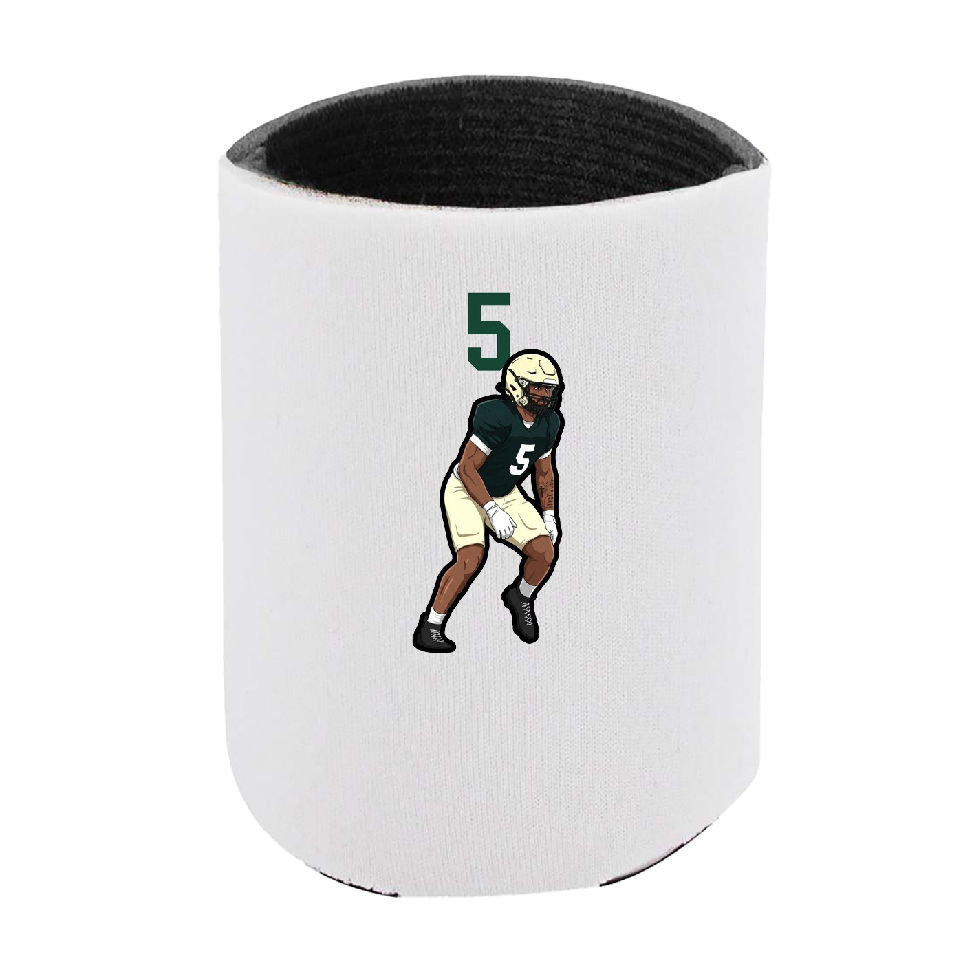 Can Holder — Number Top in White