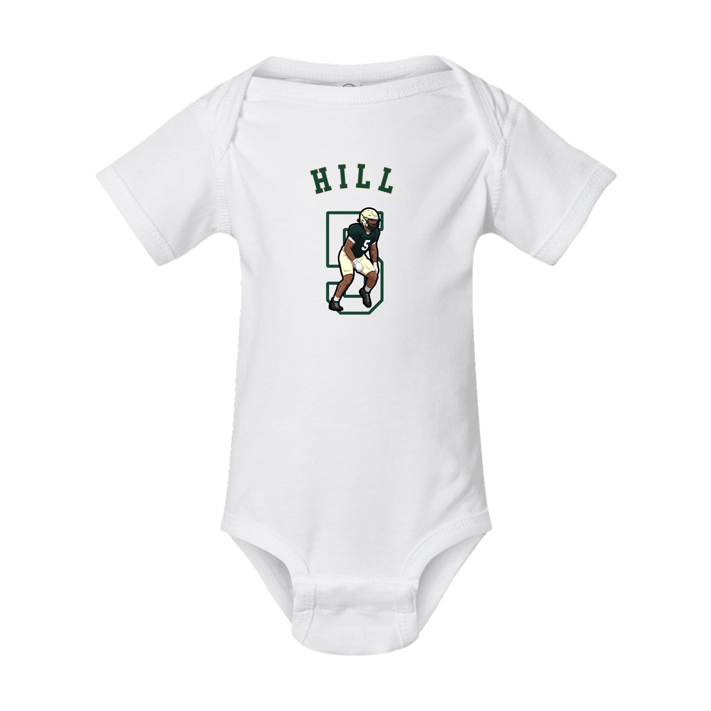 Baby Onesie — Shirsey Arch in White