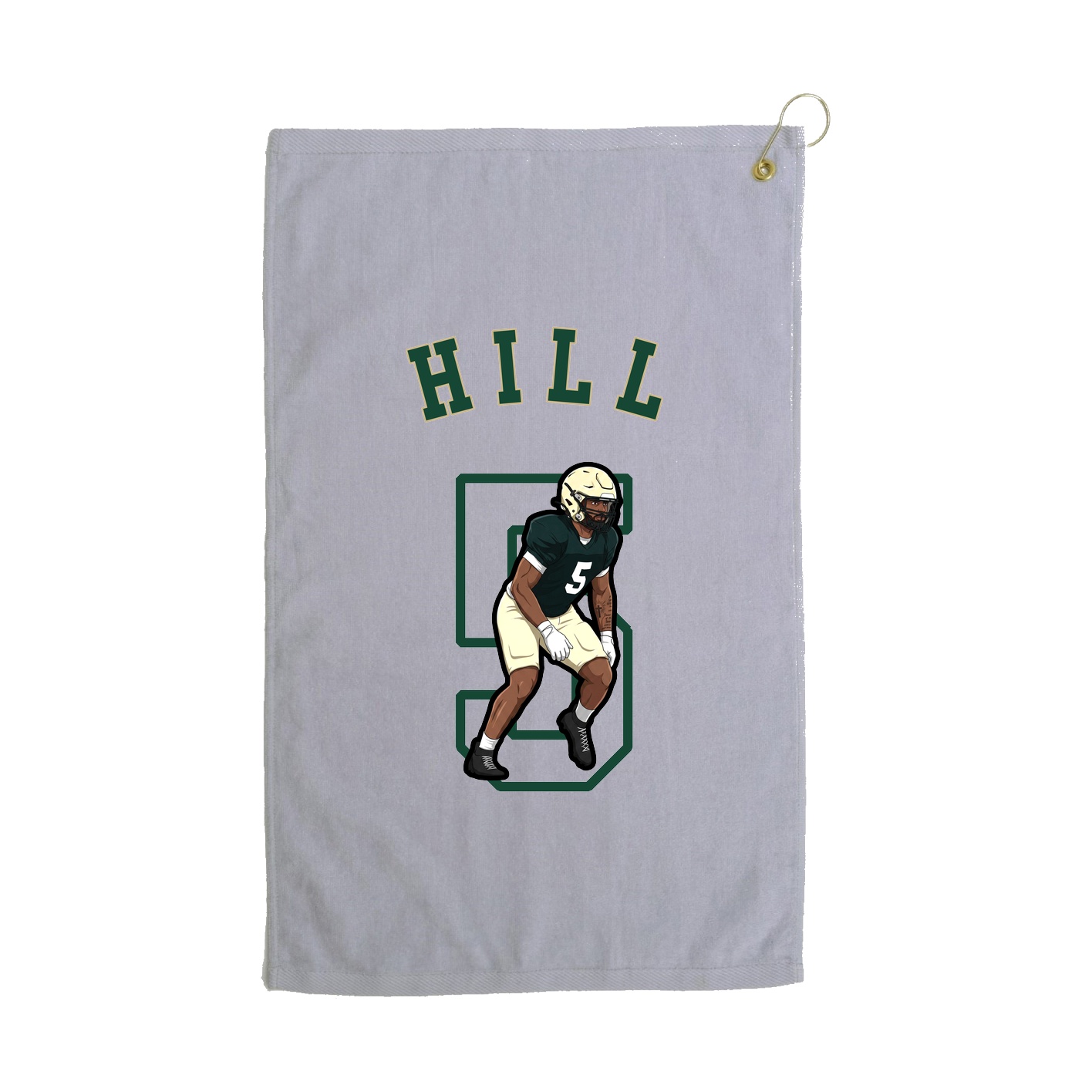Golf Towel — Shirsey Arch in Grey