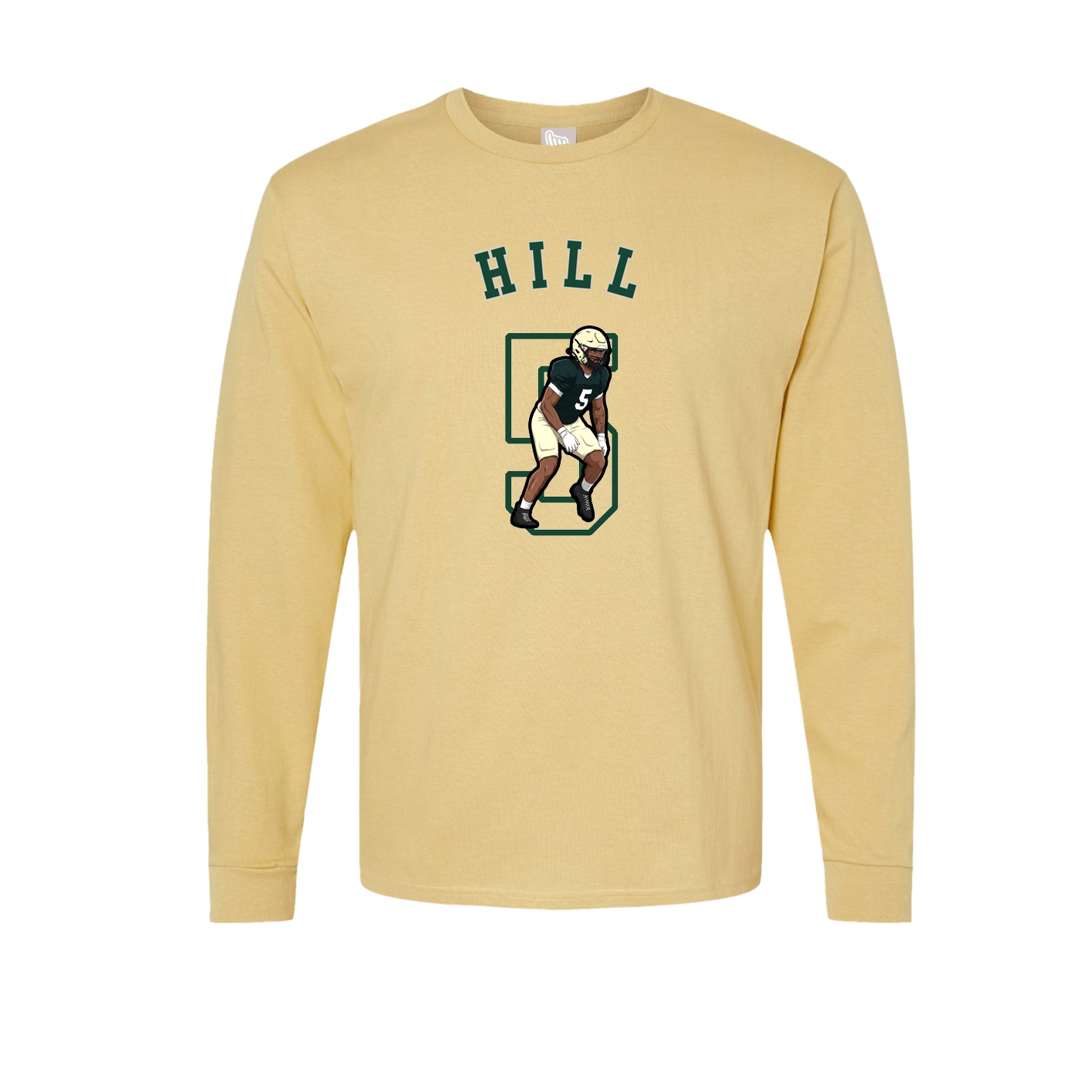 Long Sleeve Tee — Shirsey Arch in Vegas Gold
