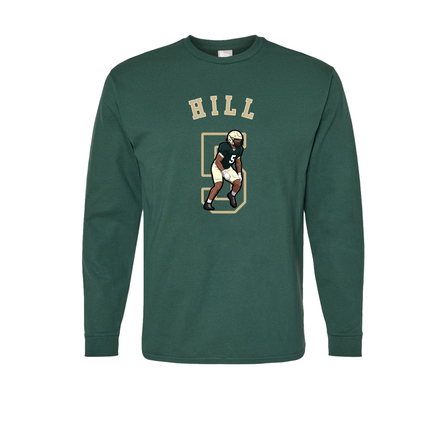 Long Sleeve Tee — Shirsey Arch in Green