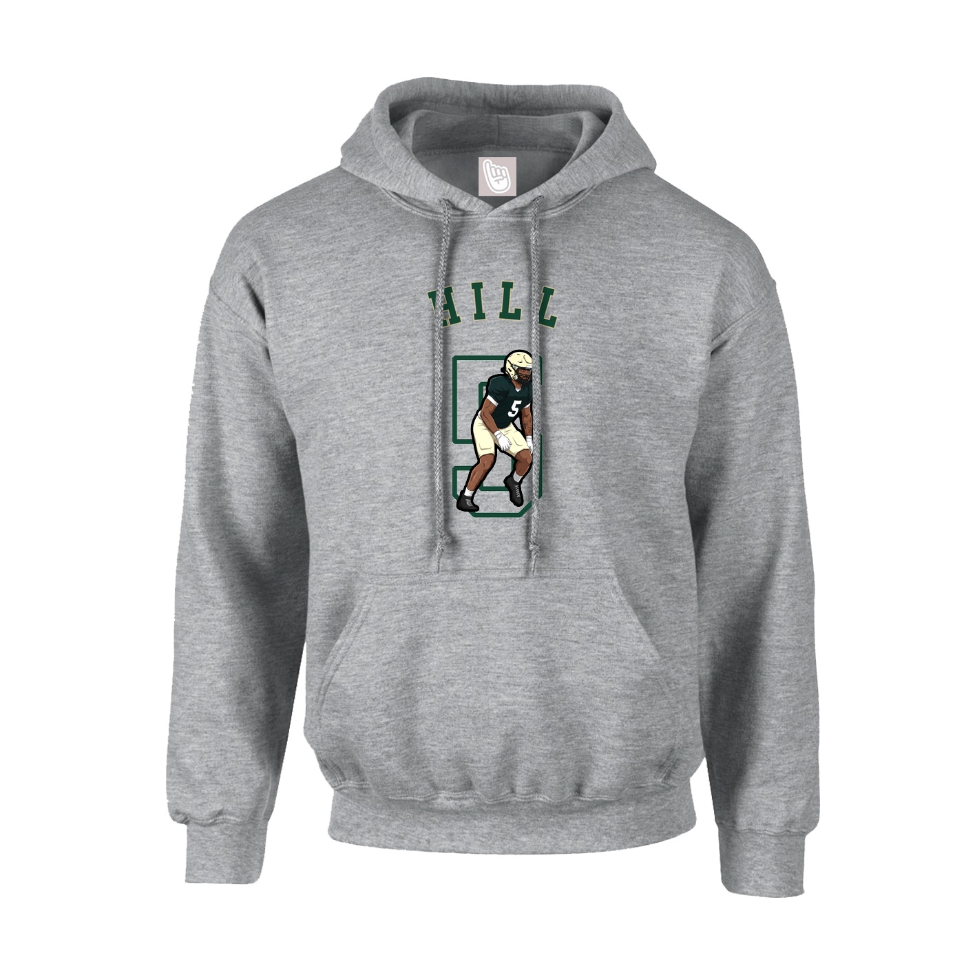 Youth Hoodie — Shirsey Arch in Grey