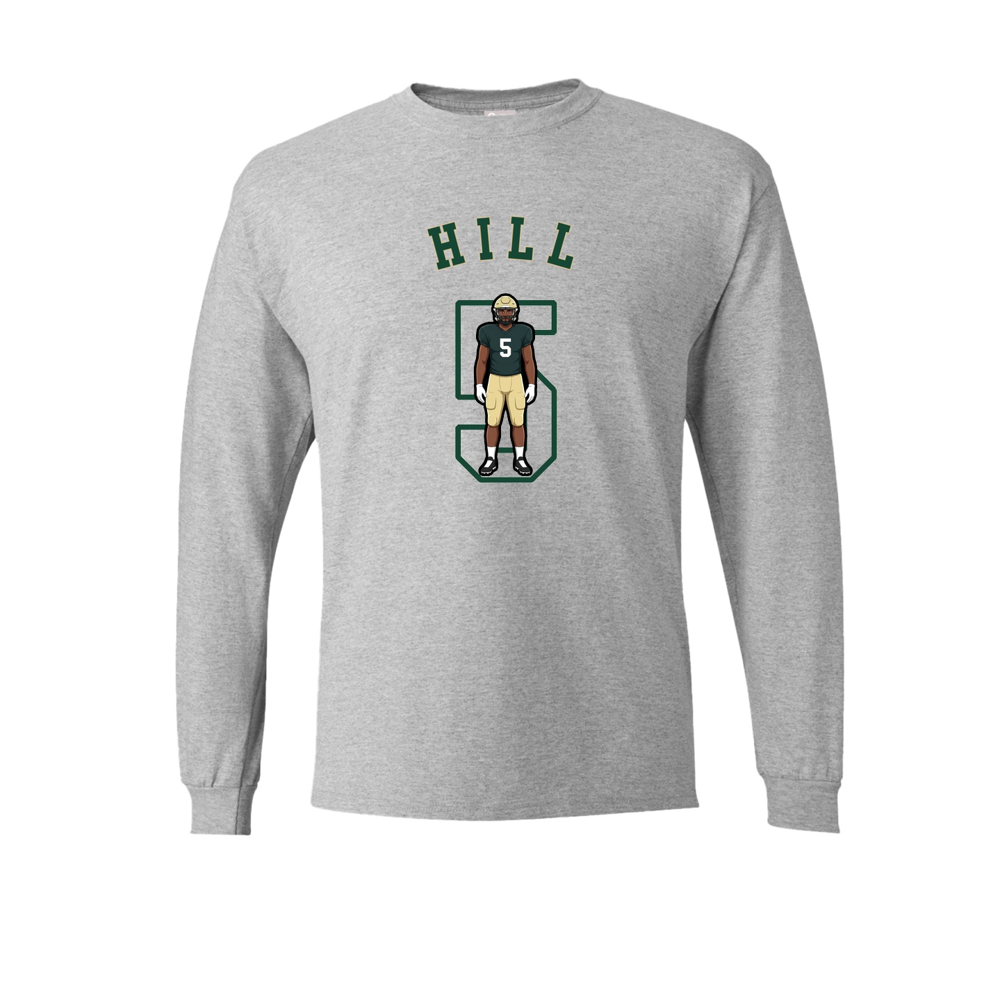 Long Sleeve Tee — Shirsey Arch in Grey