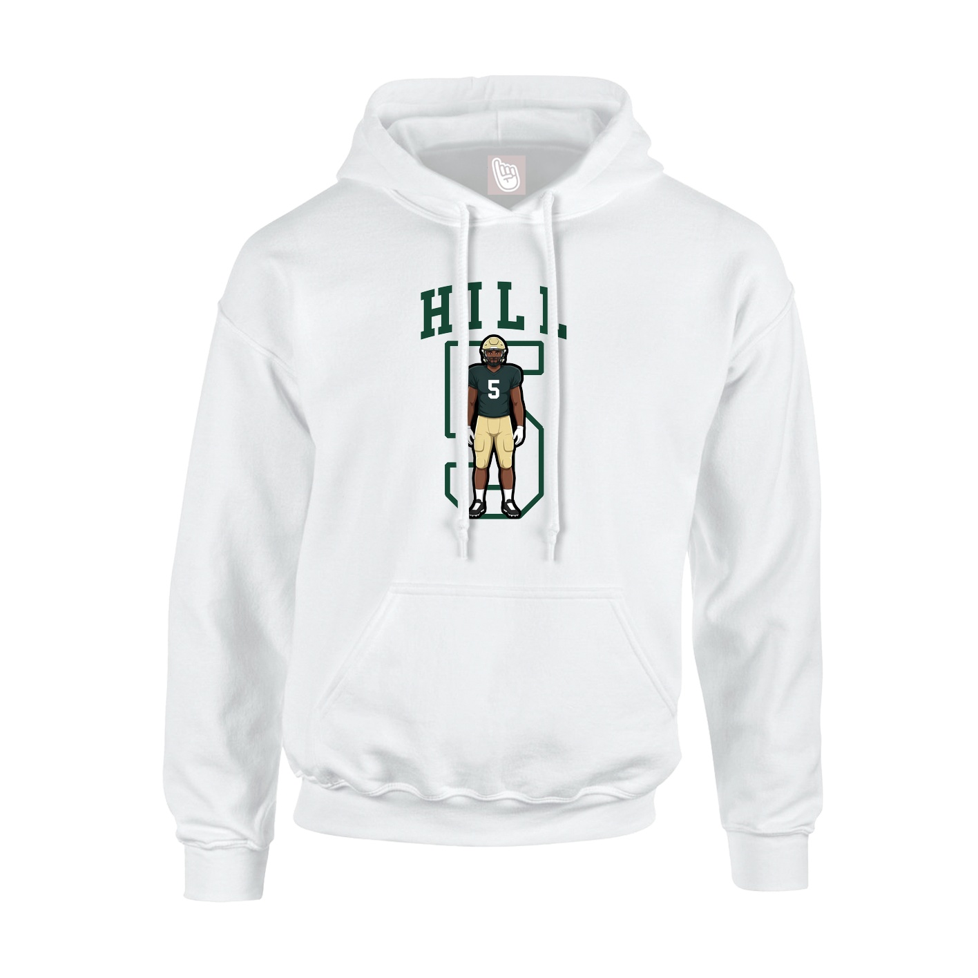 Youth Hoodie — Shirsey in White