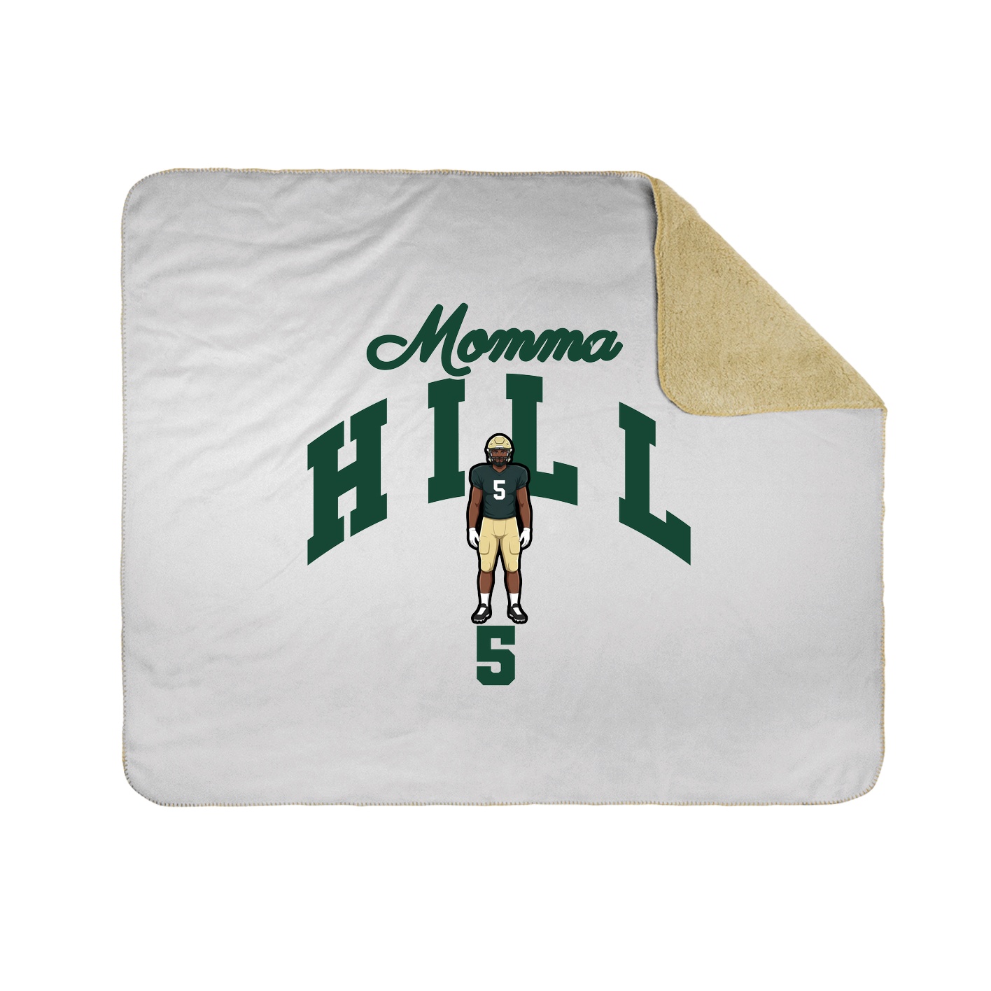 Throw Blanket — Mothers Day Arch in White