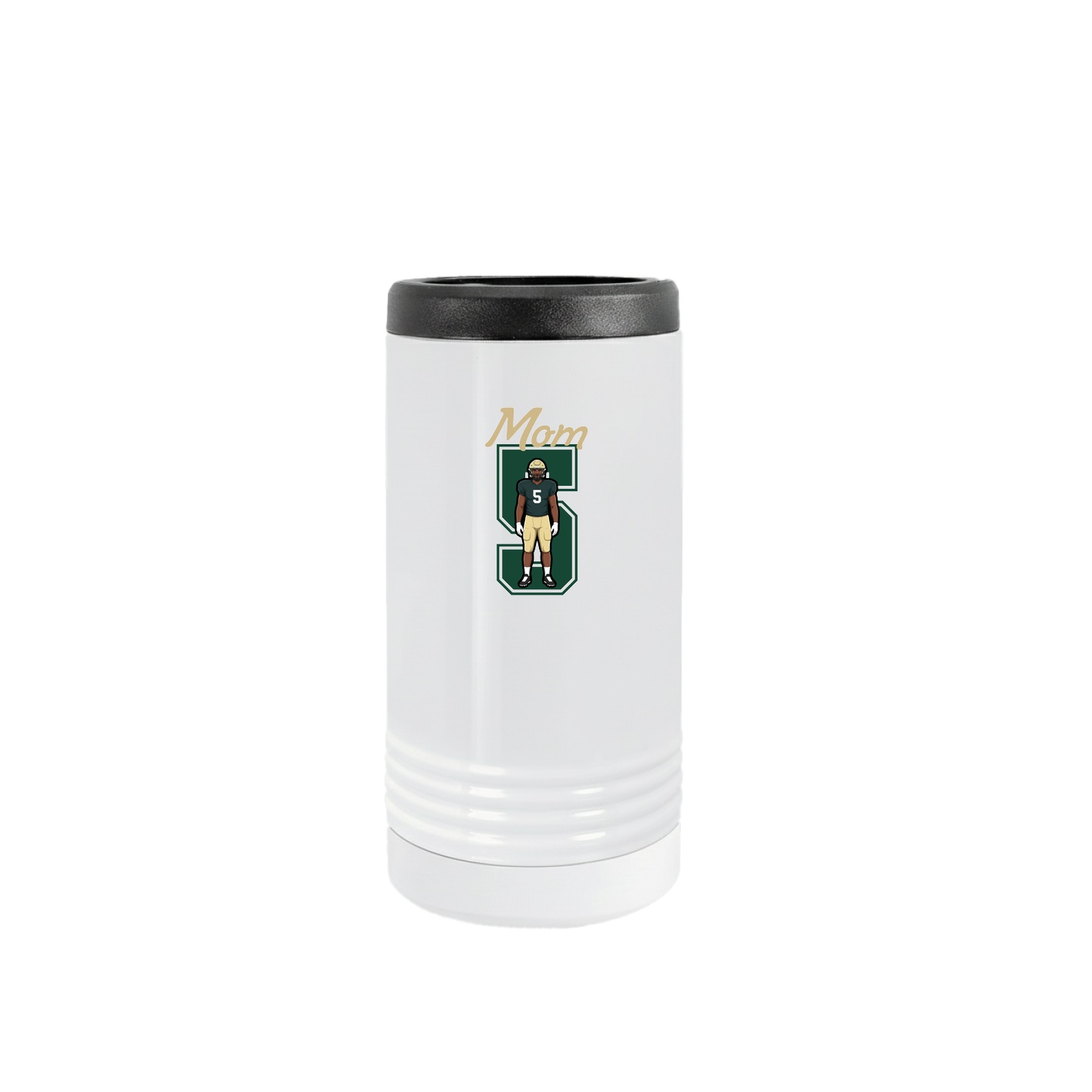 Slim Beverage Holder — Mothers Day Shirsey in White