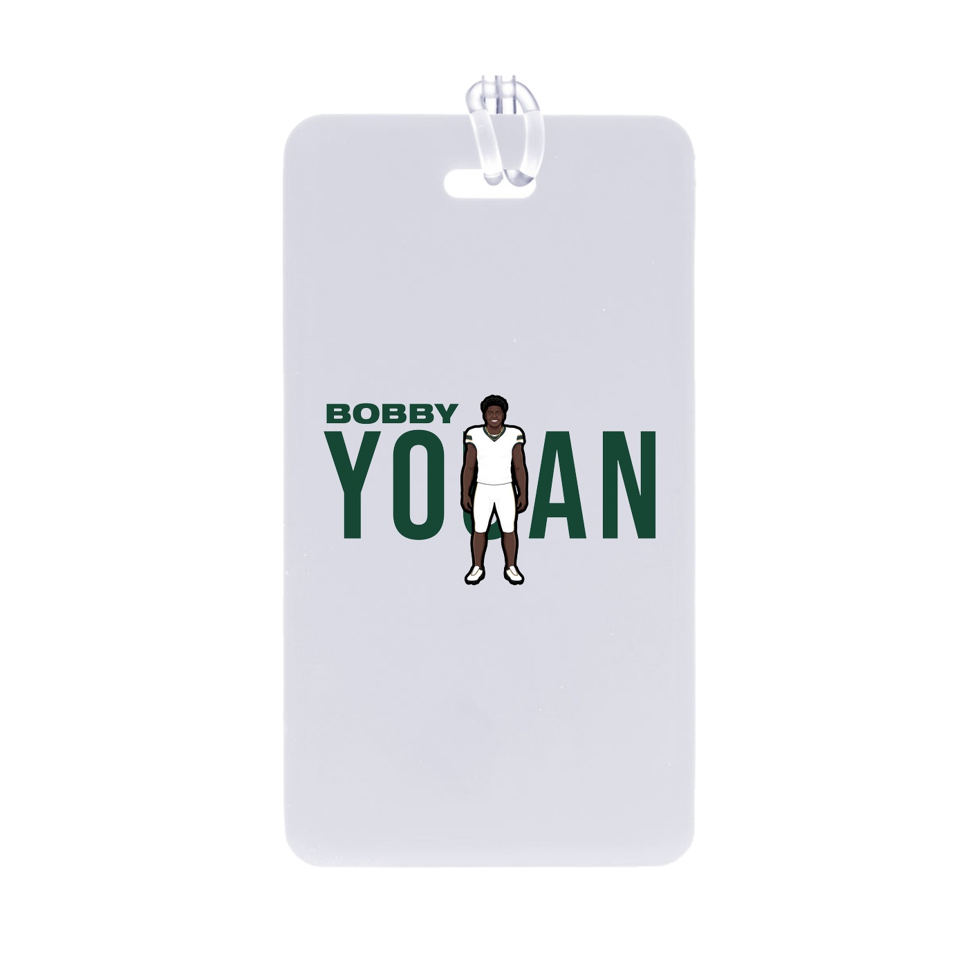Bag Tag — Player Name in Classic