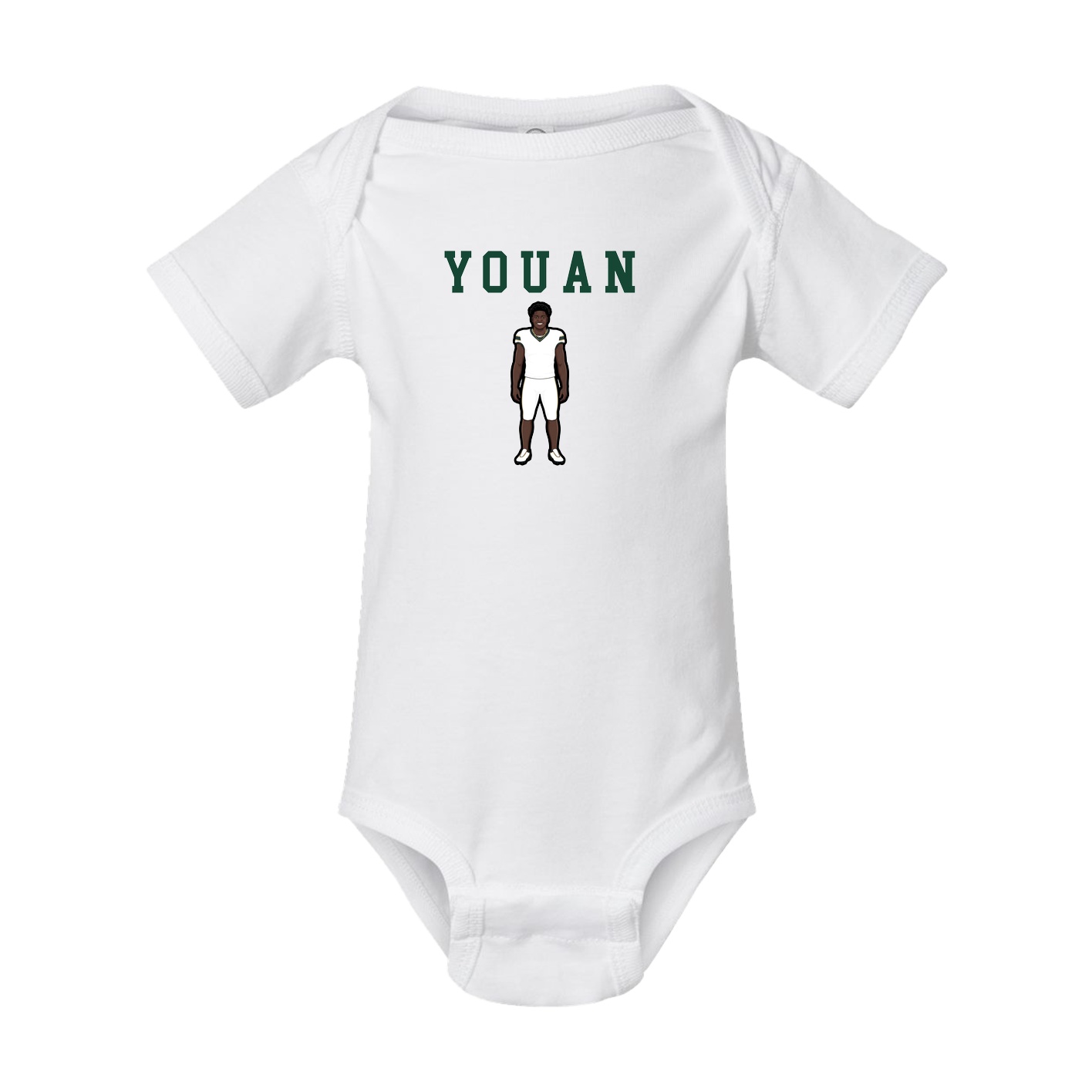 Baby Onesie — Shirsey in White