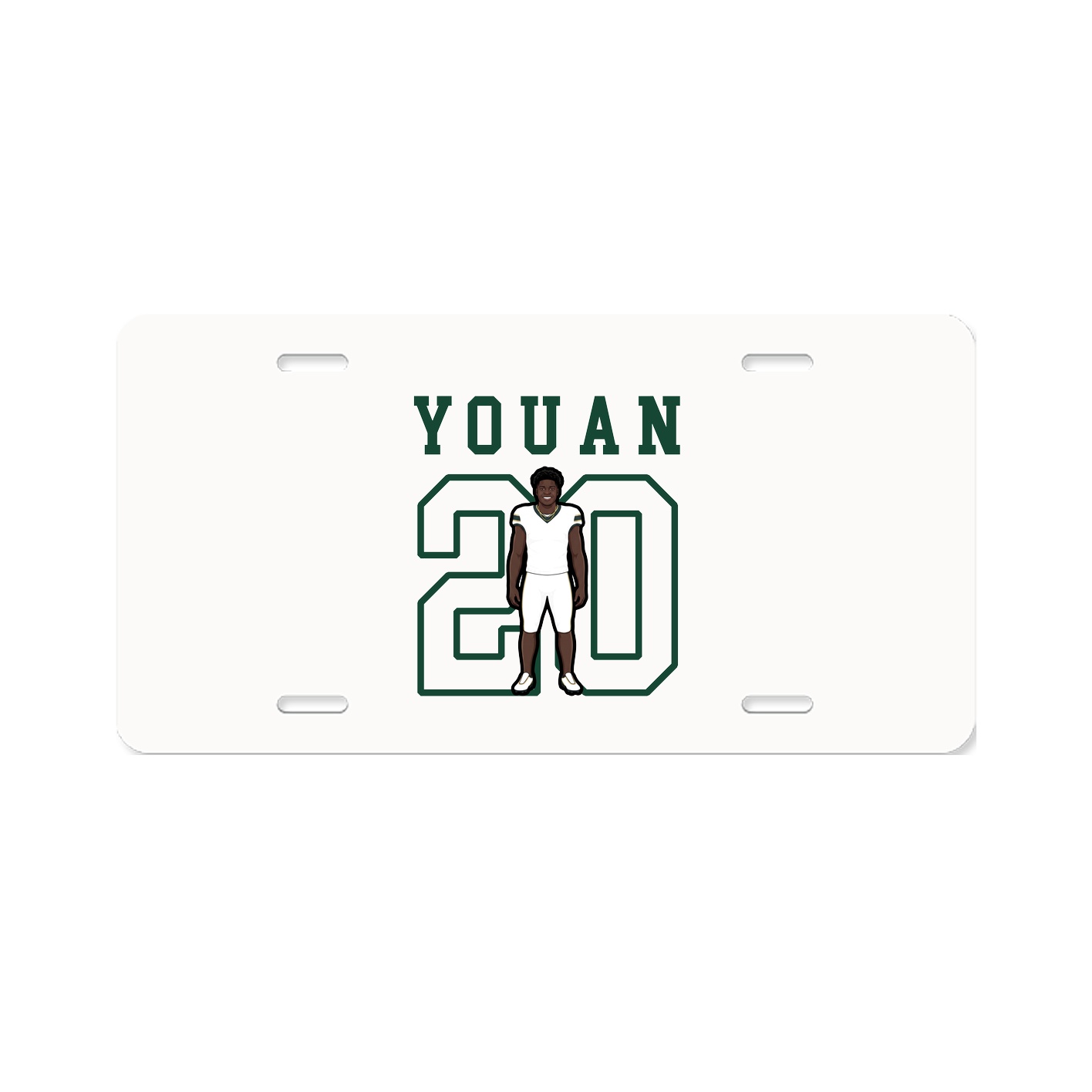 License Plate — Shirsey in Classic