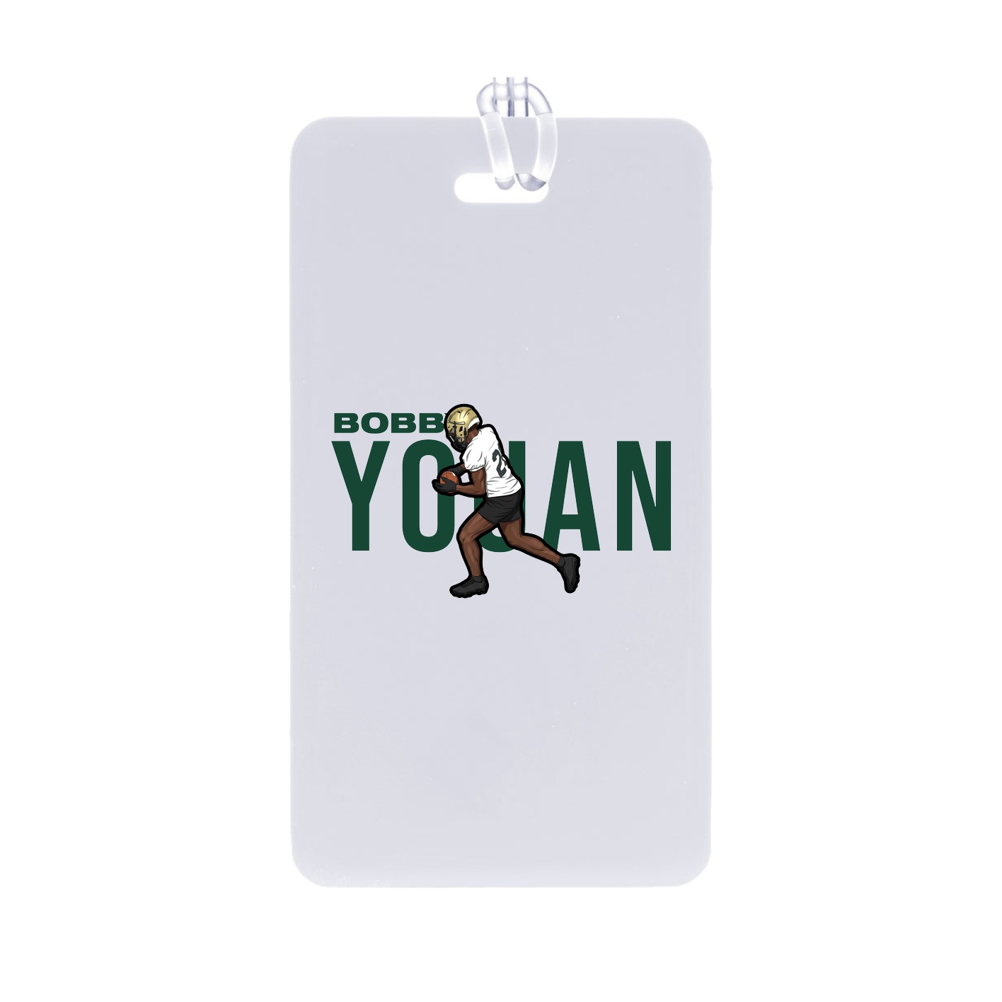 Bag Tag — Player Name in Classic