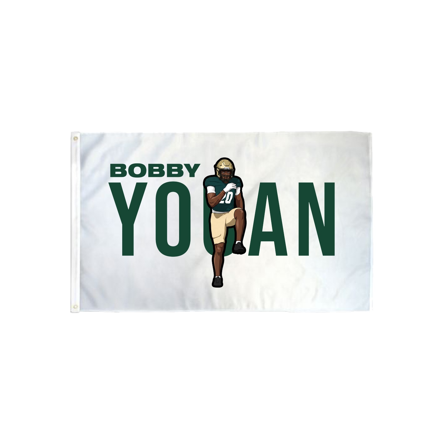 3x5 Flag — Player Name in Classic
