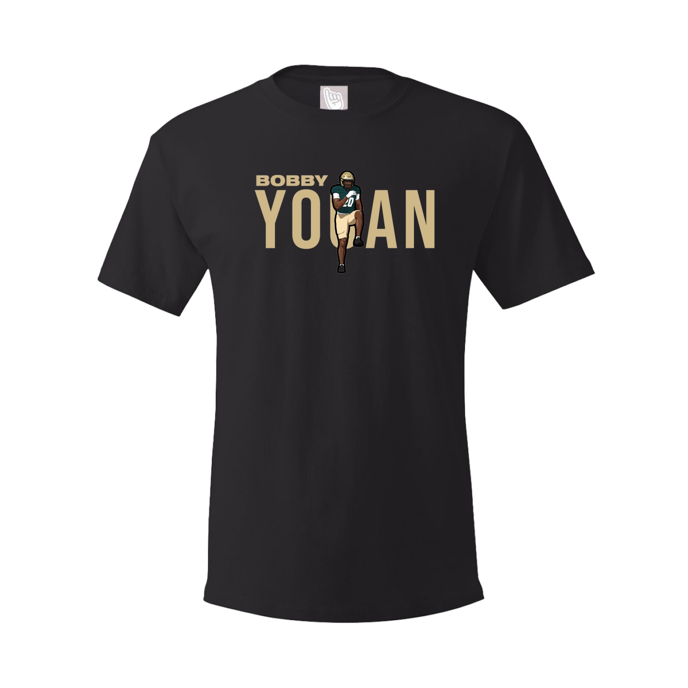 Youth Tee — Player Name in Black