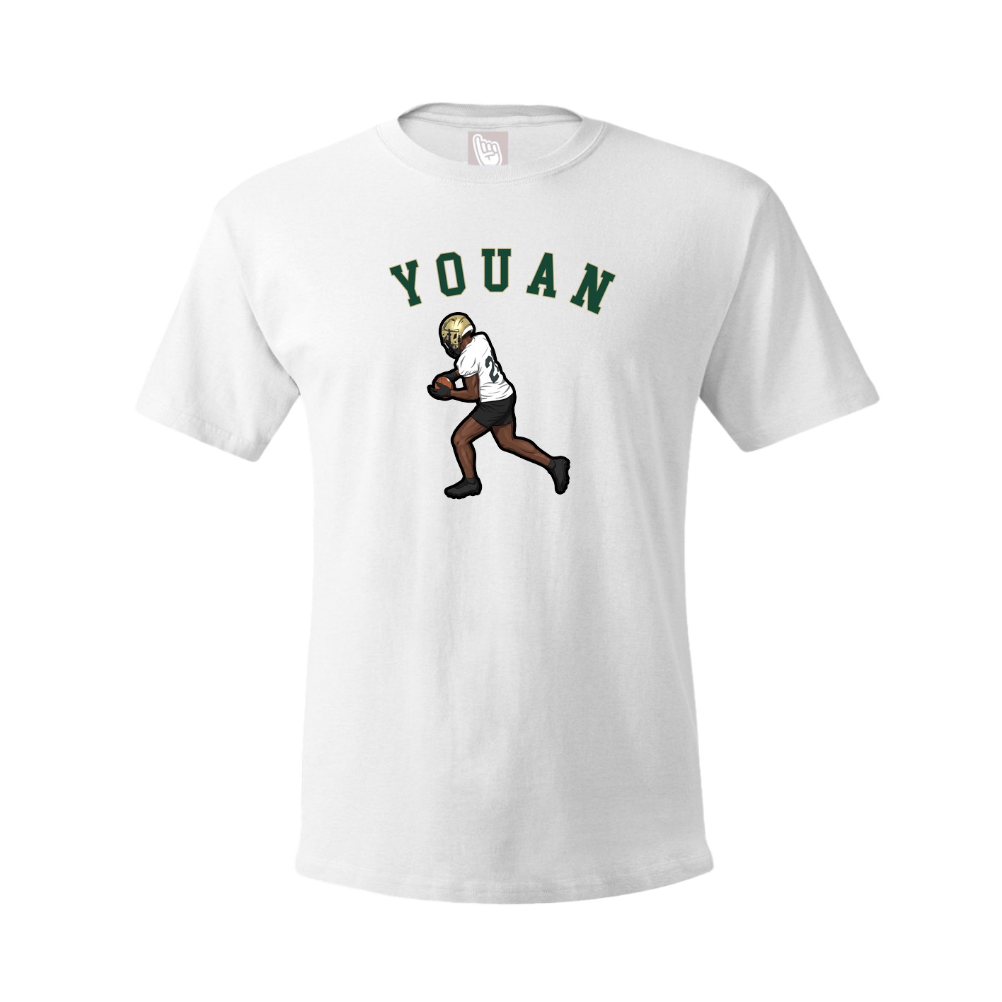 Youth Tee — Shirsey Arch in White