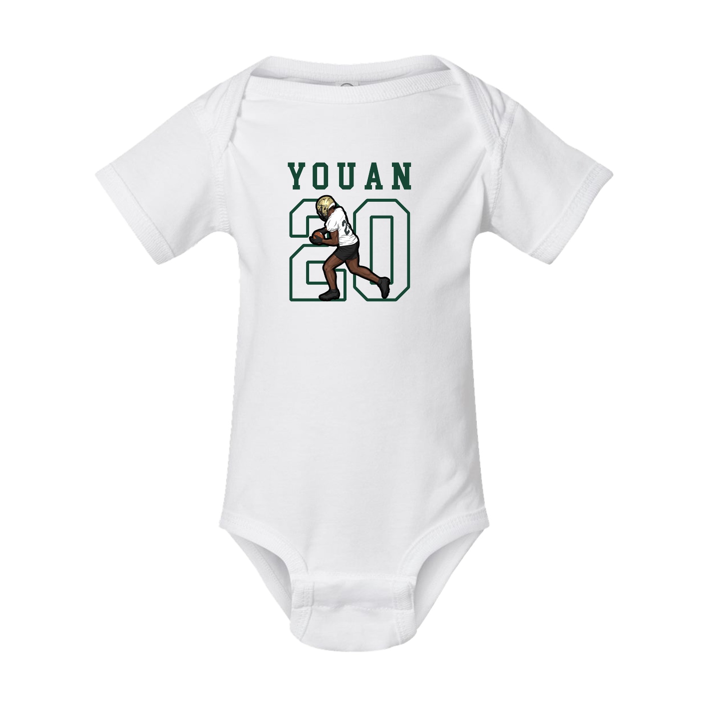 Baby Onesie — Shirsey in White