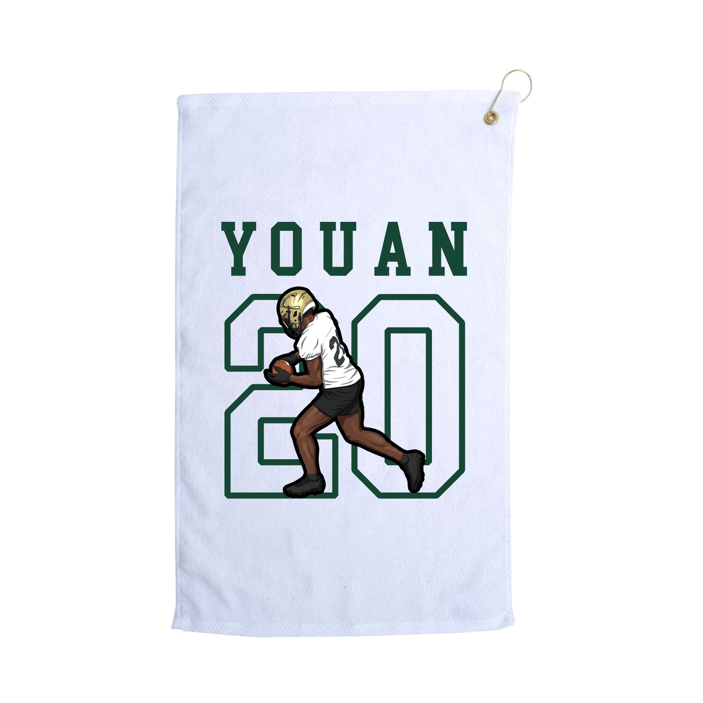 Golf Towel — Shirsey in White
