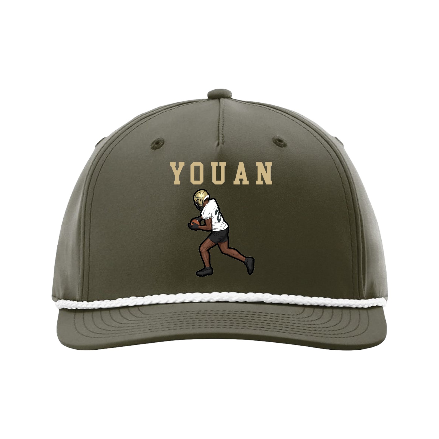 Five-Panel Classic Rope Cap — Shirsey in Green