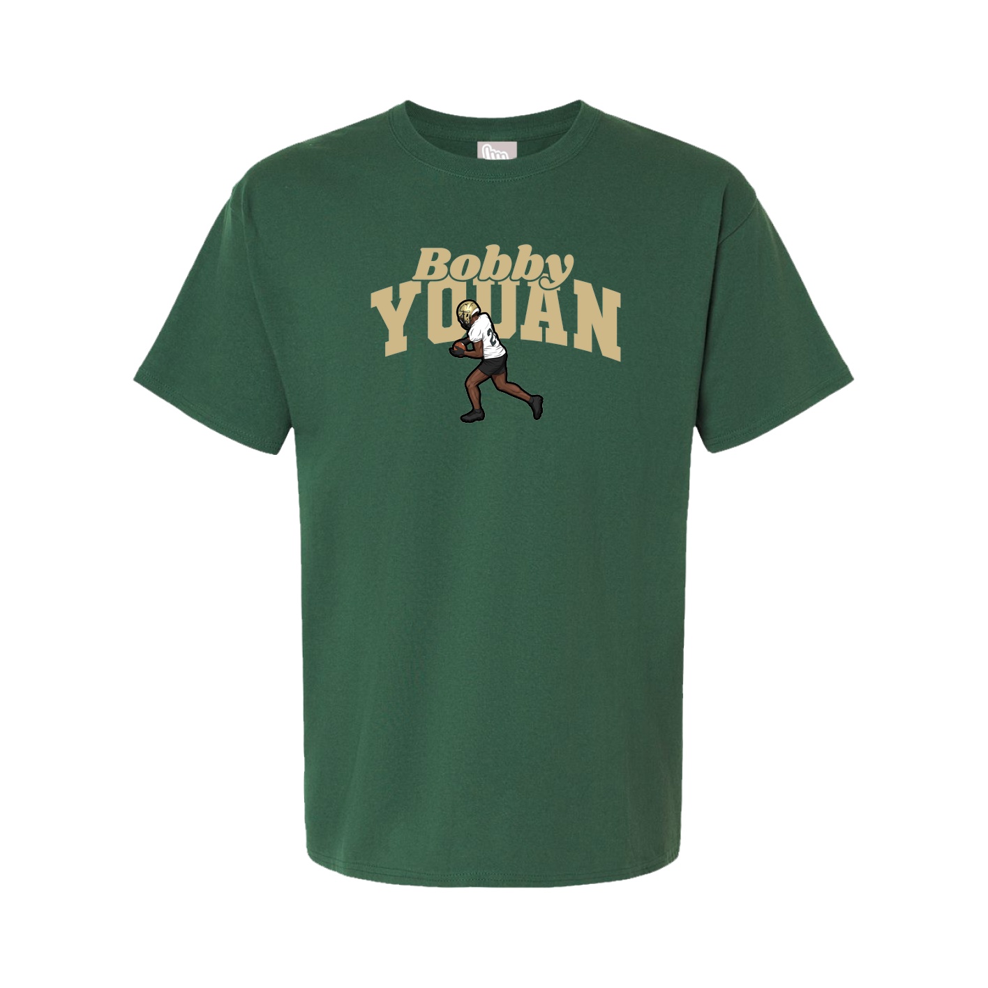 Youth Tee — Signature Arch in Green
