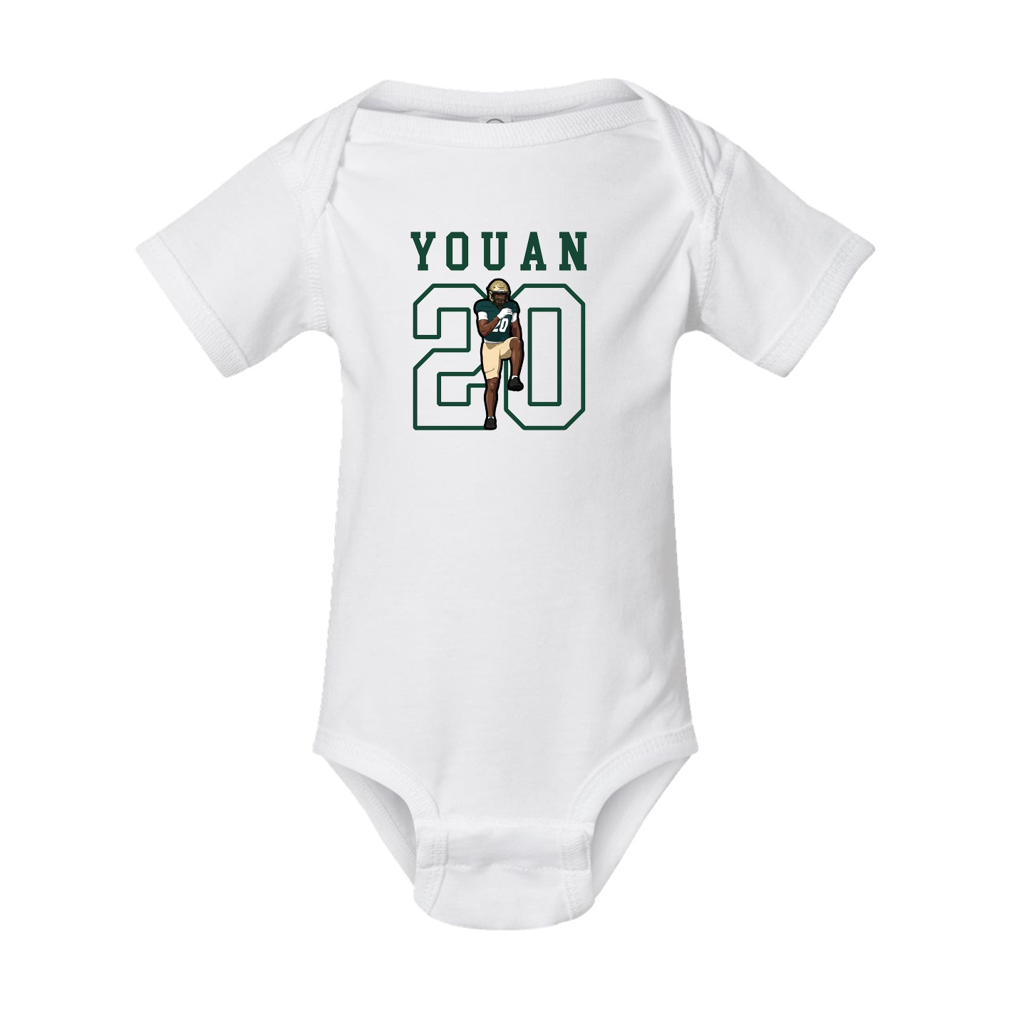 Baby Onesie — Shirsey in White
