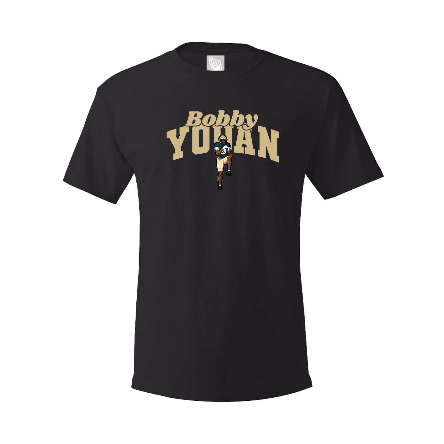 Youth Tee — Signature Arch in Black
