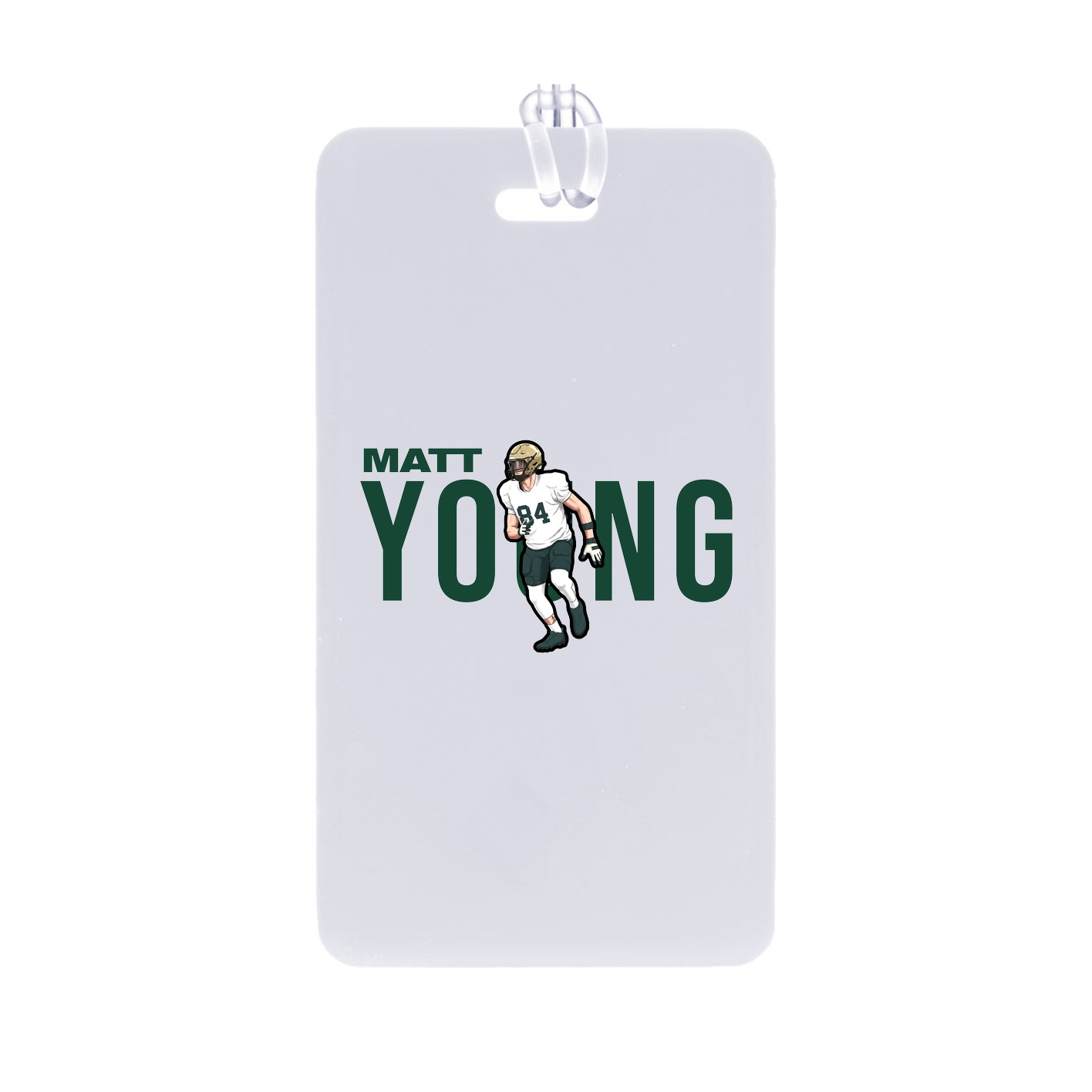 Bag Tag — Player Name in Classic
