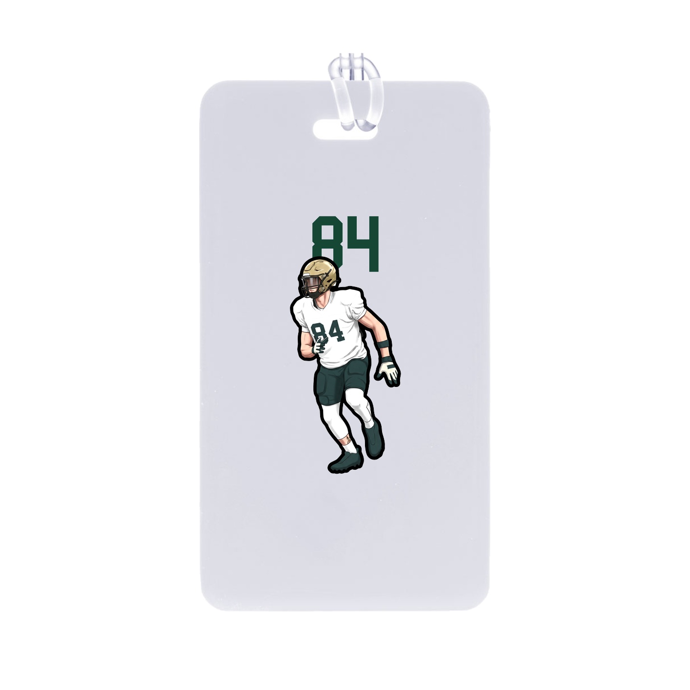 Bag Tag — Number Top in Classic