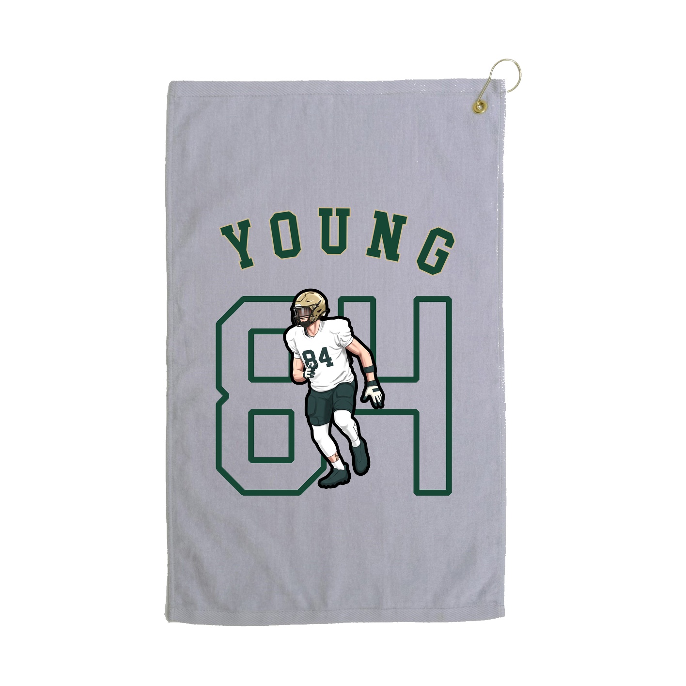 Golf Towel — Shirsey Arch in Grey