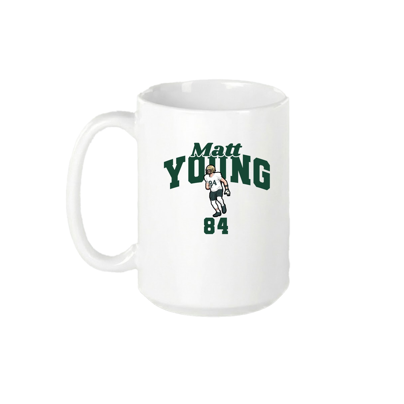 15oz Coffee Mug — Signature Arch in White